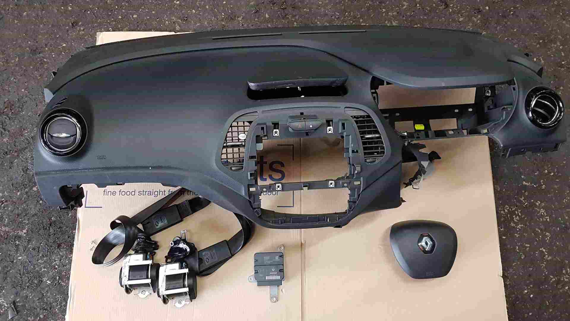 Thumb 2 Renault Captur 2013-2019 Full Dash Dashboard Driver airBAG Belts Module