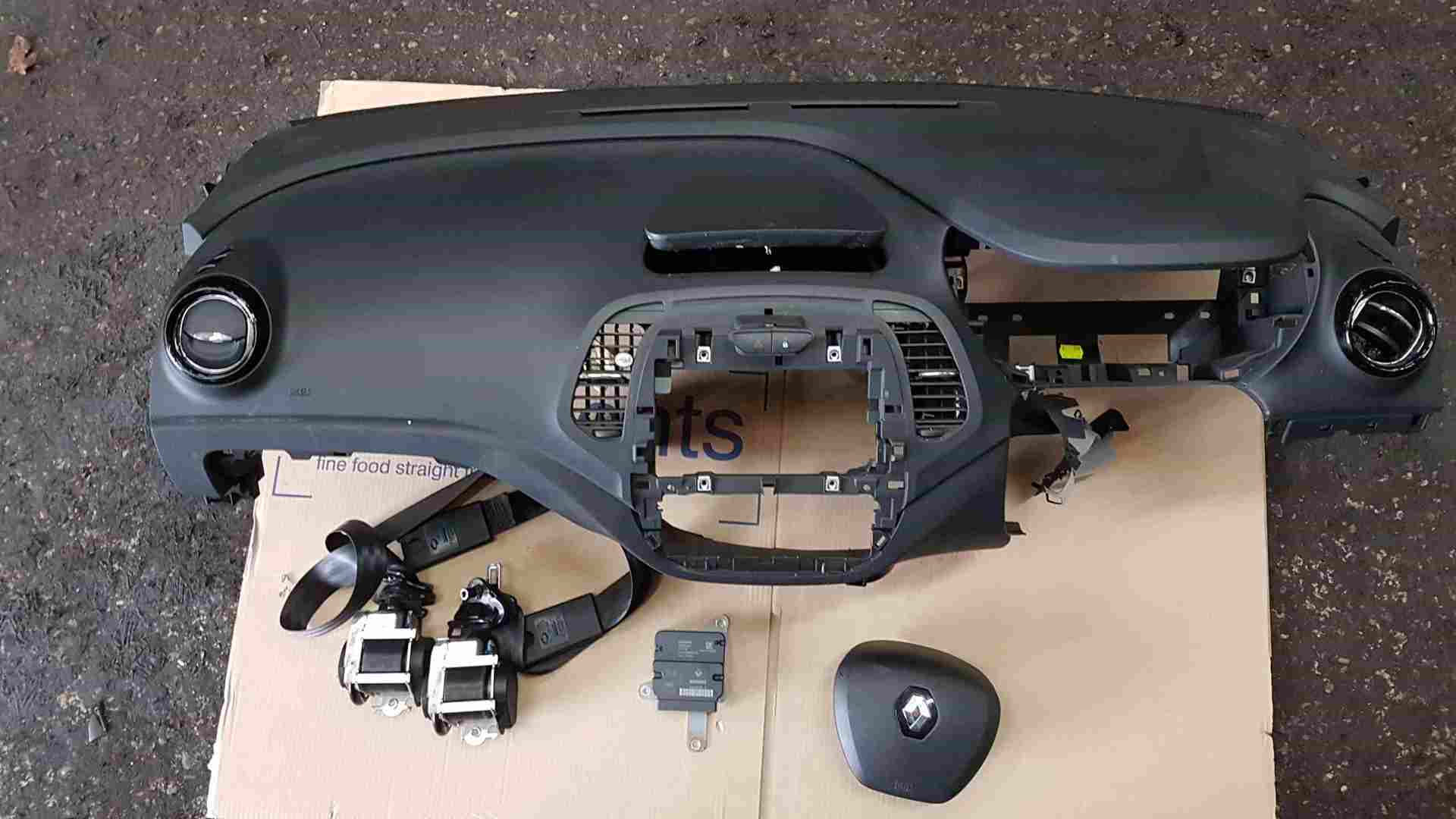 Thumb 8 Renault Captur 2013-2019 Full Dash Dashboard Driver airBAG Belts Module