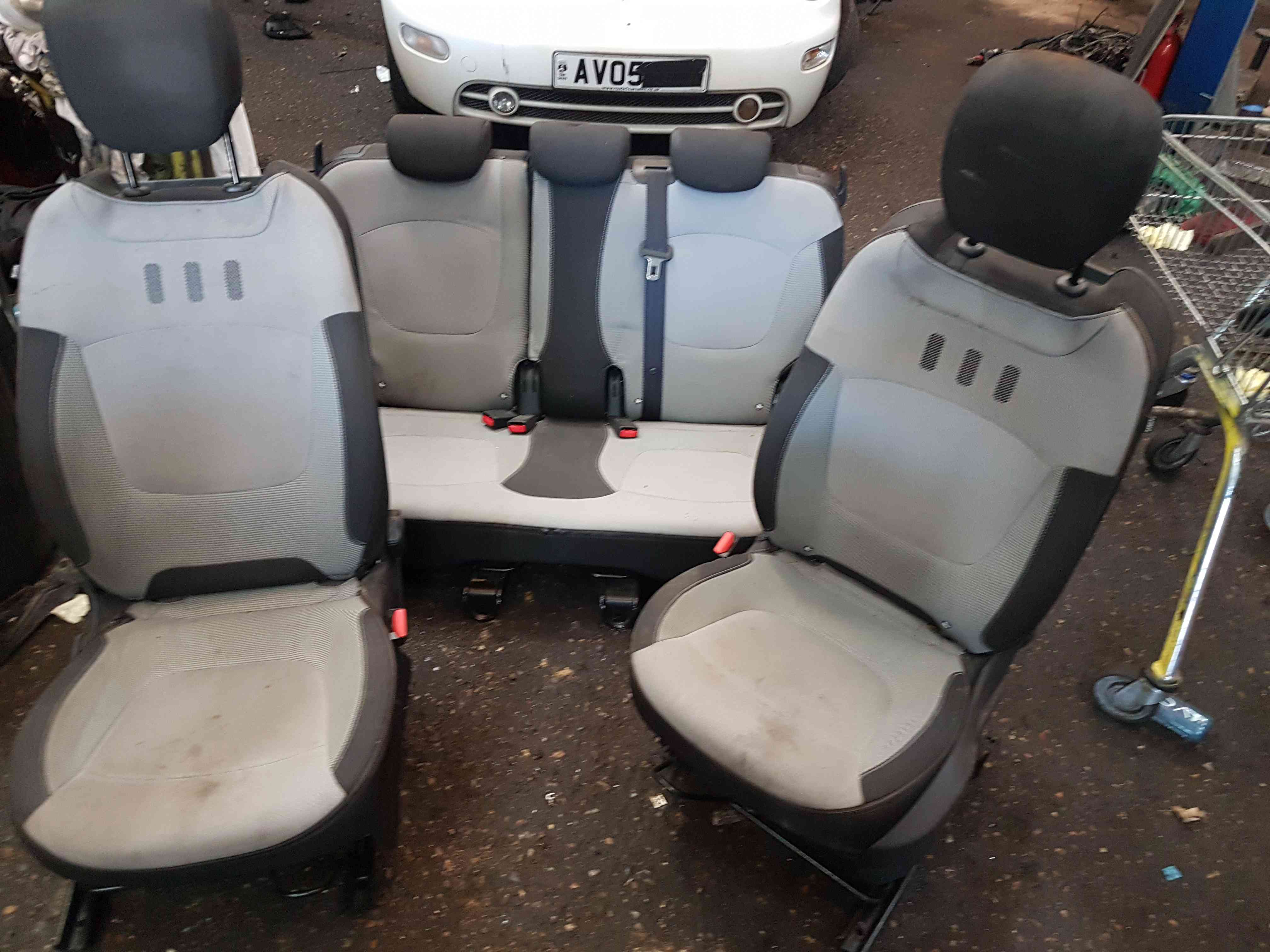 Thumb 5 Renault Captur 2013-2019 Interior SET Chairs Seats Fabric
