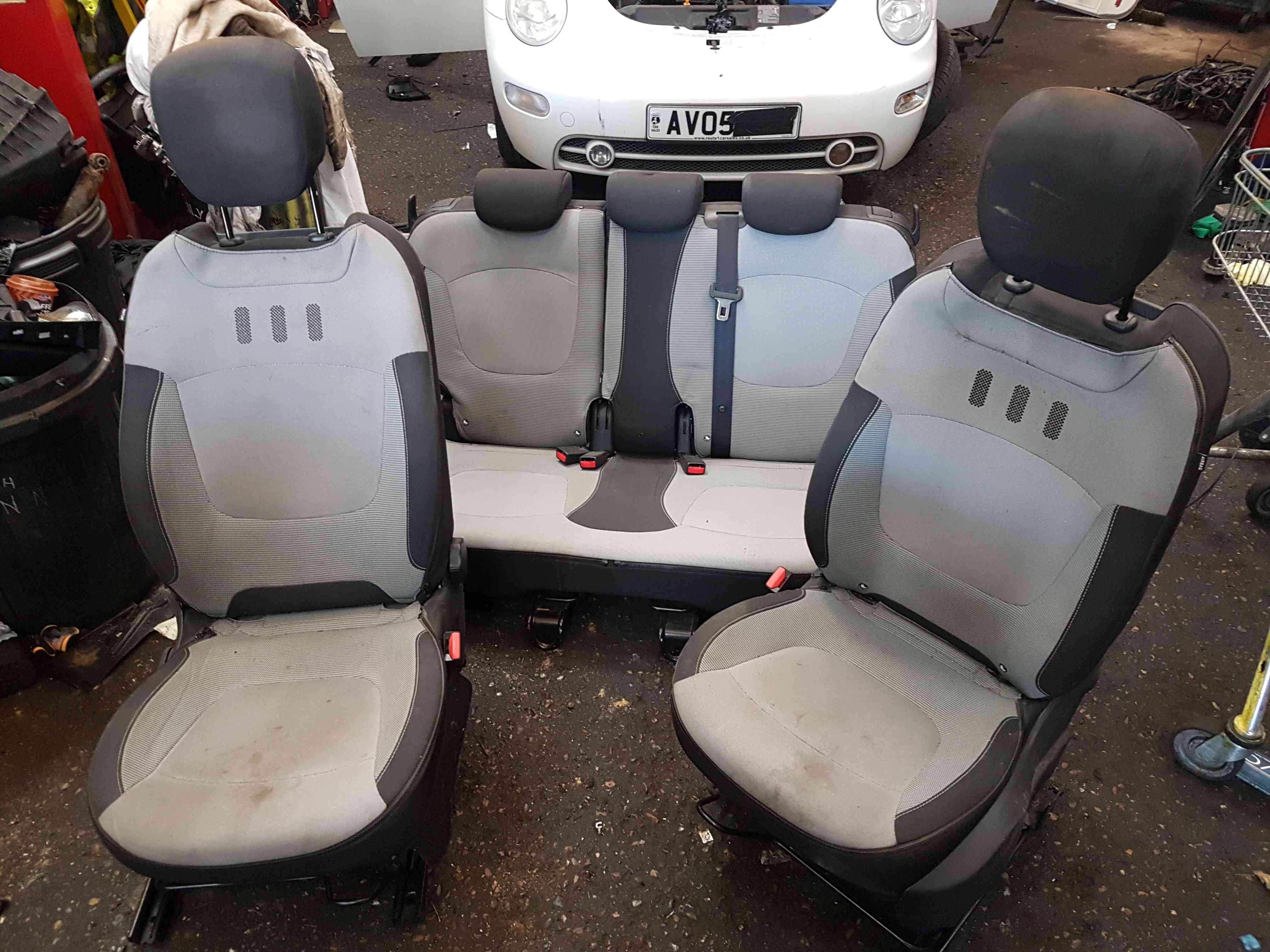 Renault Captur 2013-2019 Interior SET Chairs Seats Fabric