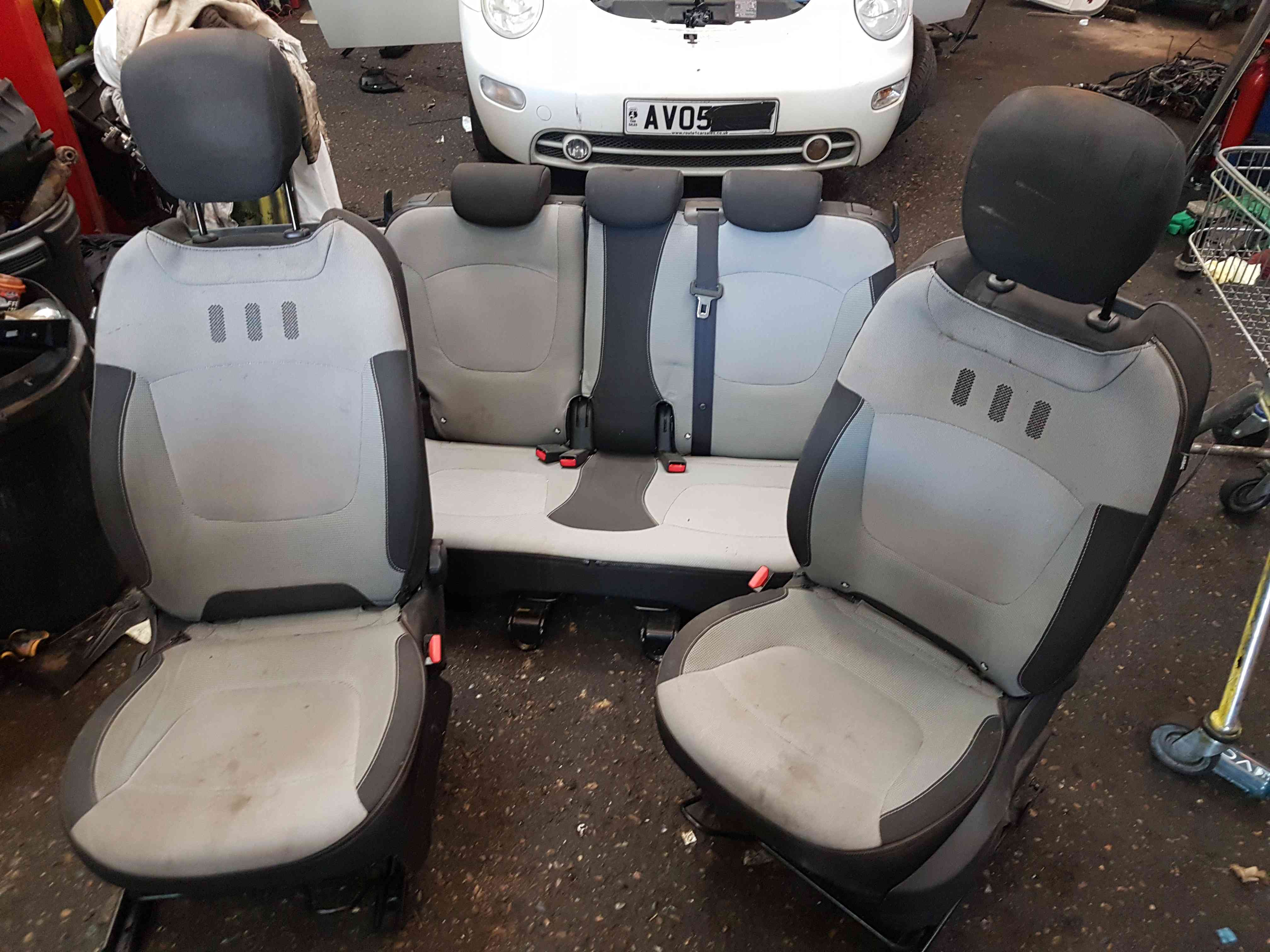 Thumb 4 Renault Captur 2013-2019 Interior SET Chairs Seats Fabric