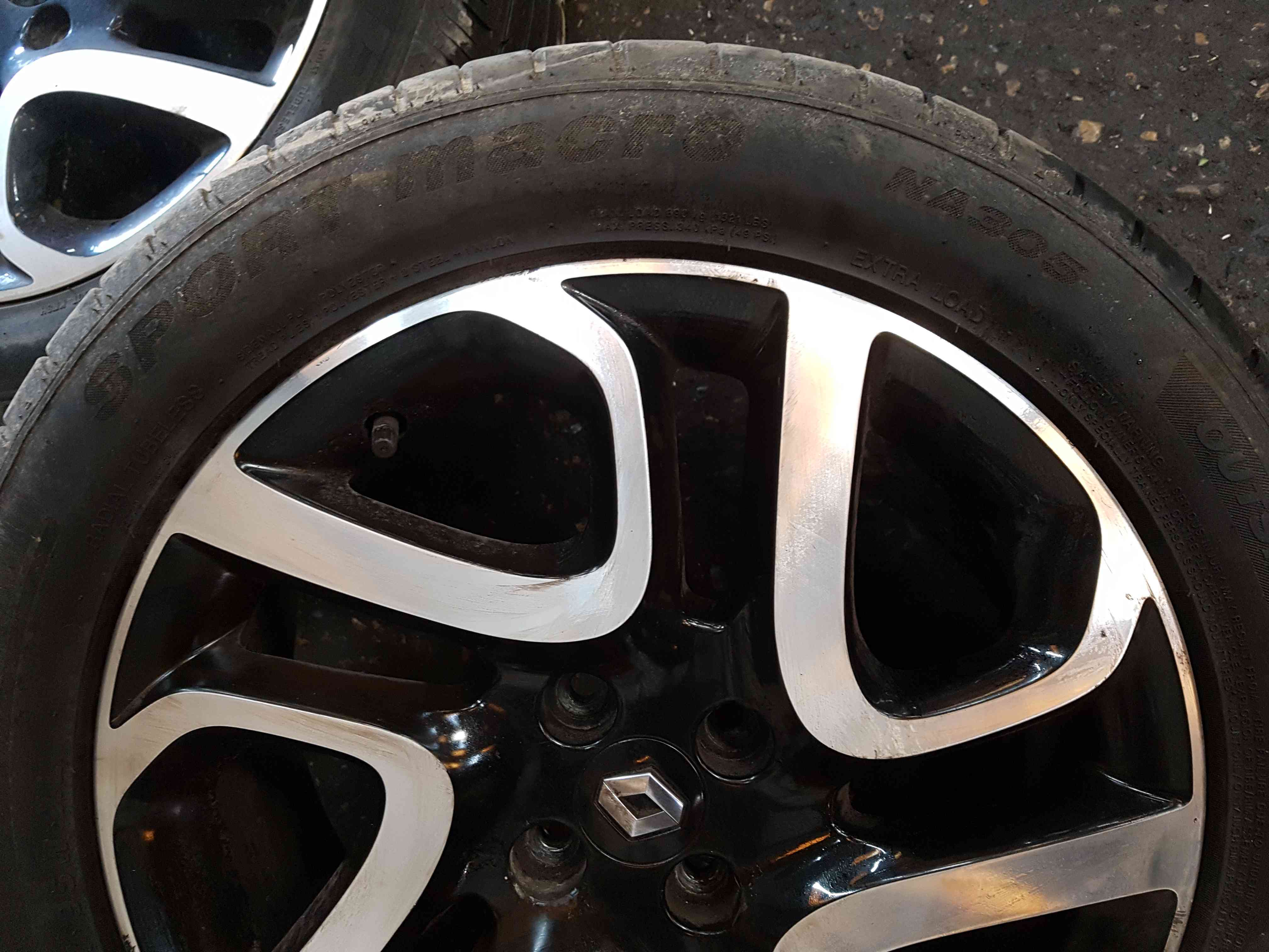 Thumb 6 Renault Captur 2013-2019 Ivory Alloy Wheel 17Inch + Tyre 205 55 17 6M 403005727R