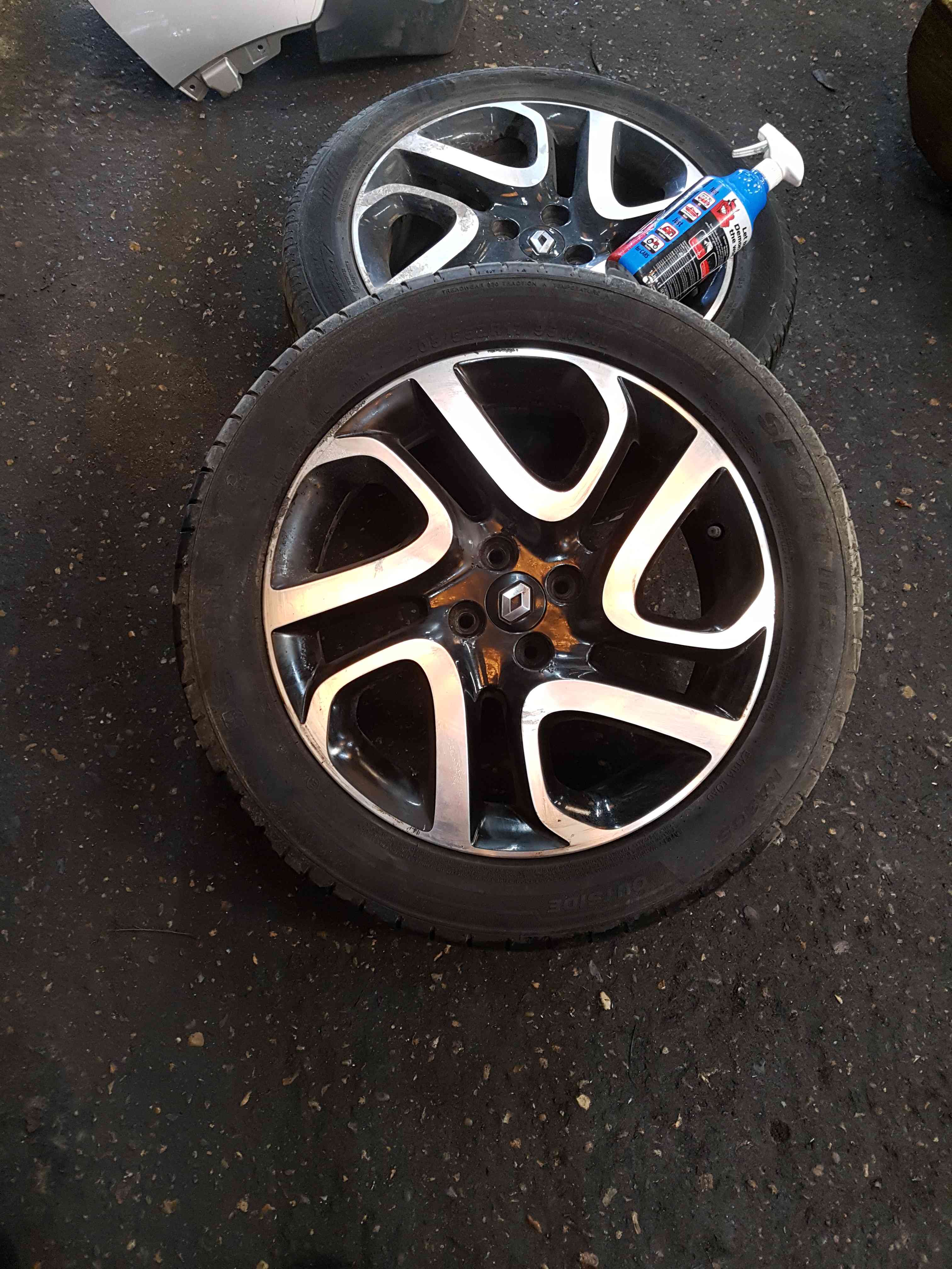 Thumb 13 Renault Captur 2013-2019 Ivory Alloy Wheel 17Inch + Tyre 205 55 17 6M 403005727R