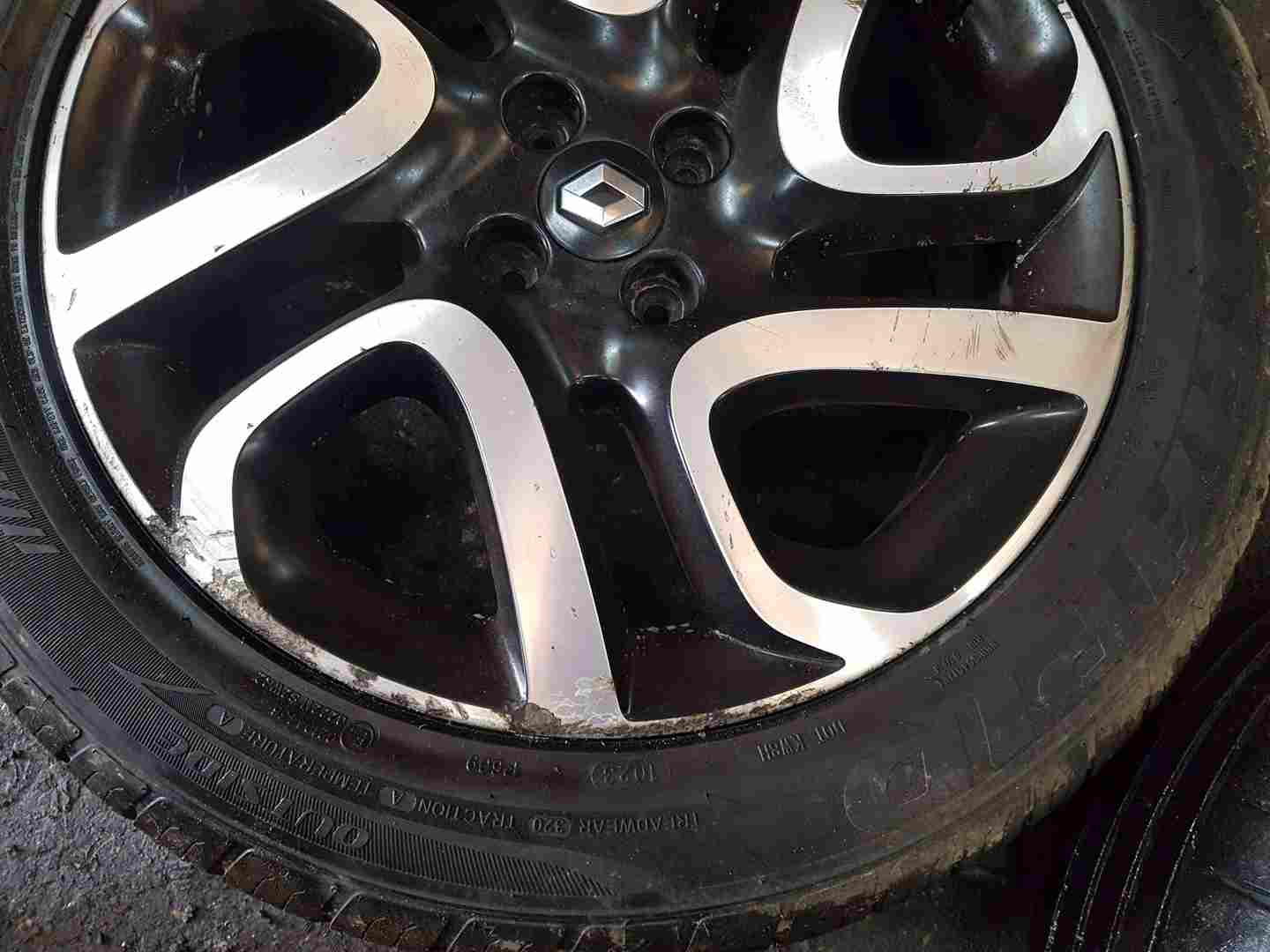 Thumb 2 Renault Captur 2013-2019 Ivory Alloy Wheel 17Inch + Tyre 205 55 17 6m 403008829R