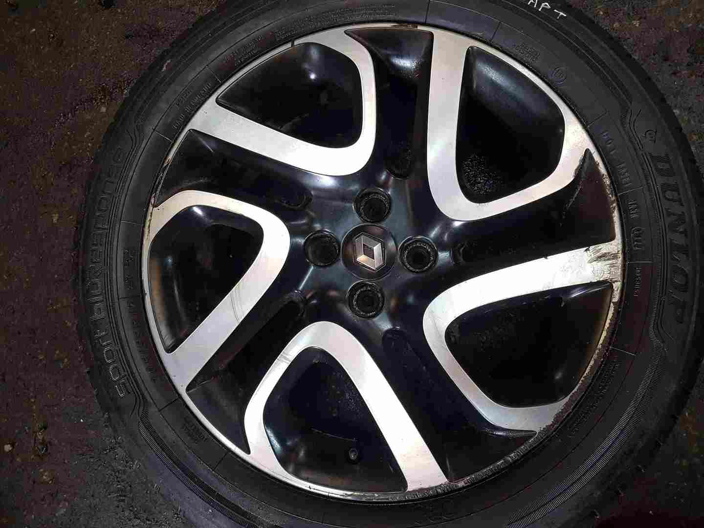 Thumb 2 Renault Captur 2013-2019 Ivory Alloy Wheel 17Inch + Tyre 205 55 17 6m 403008829R