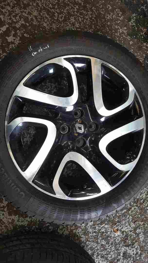 Thumb 6 Renault Captur 2013-2019 Ivory Alloy Wheel 17inch + Tyre 205 55 17 6m 403005727R