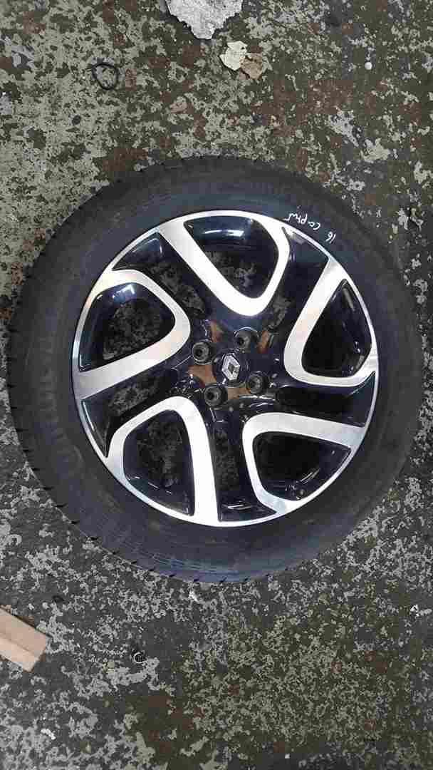 Renault Captur 2013-2019 Ivory Alloy Wheel 17inch + Tyre 205 55 17 6m 403005727R