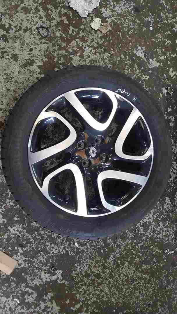 Thumb 4 Renault Captur 2013-2019 Ivory Alloy Wheel 17inch + Tyre 205 55 17 6m 403005727R