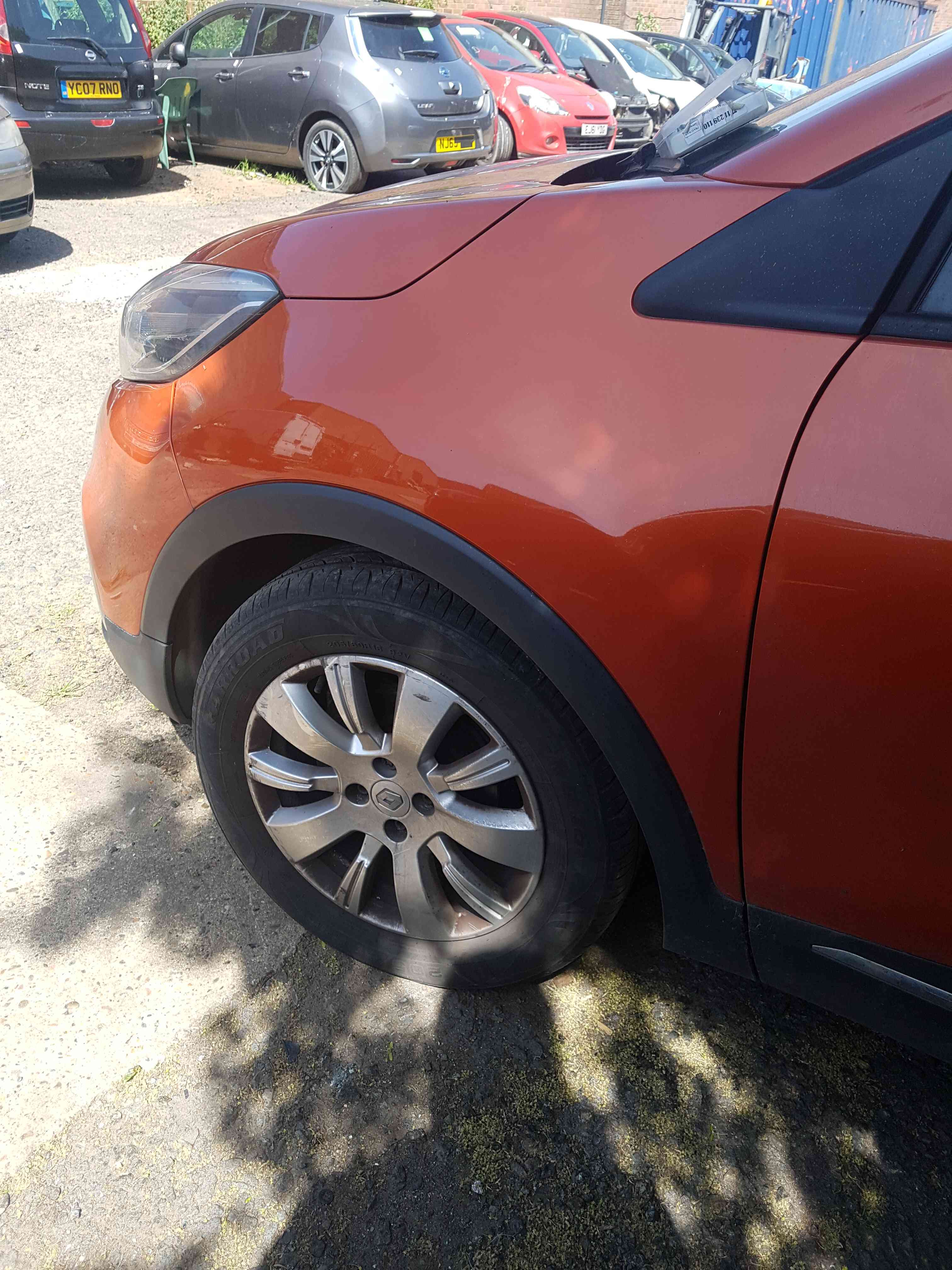 Thumb 5 Renault Captur 2013-2019 Passenger Ns Wing Panel Orange ENZ