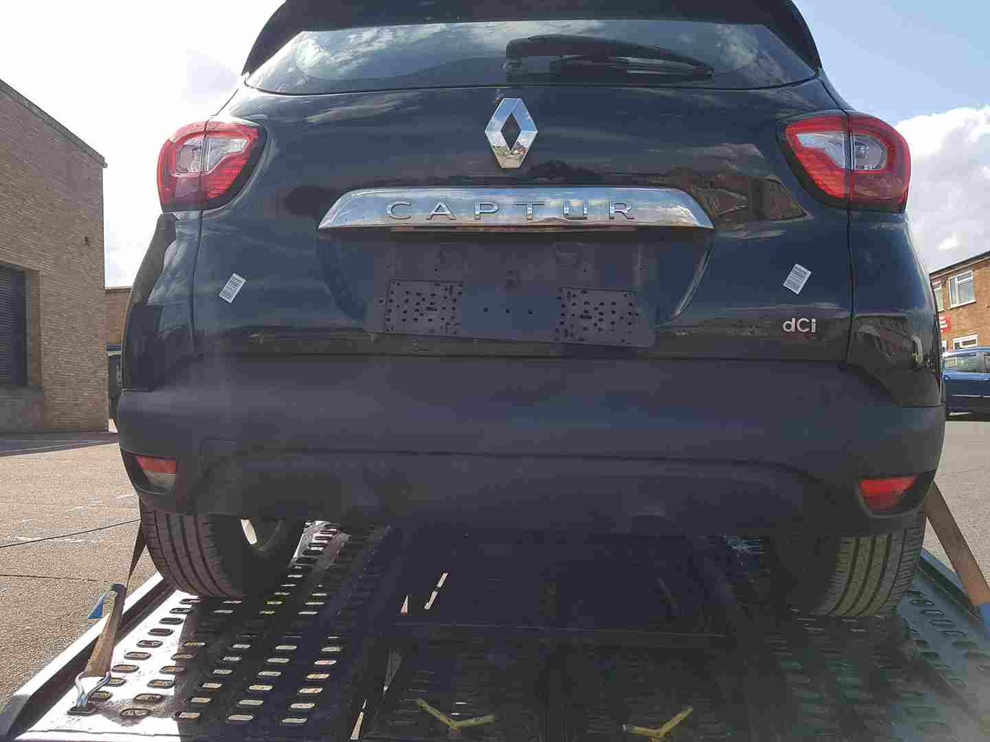 Thumb 4 Renault Captur 2013-2019 Rear Bumper Black Tegne