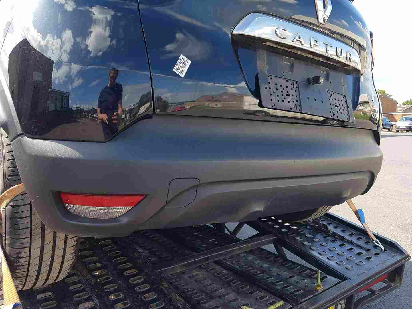 Thumb 6 Renault Captur 2013-2019 Rear Bumper Black Tegne
