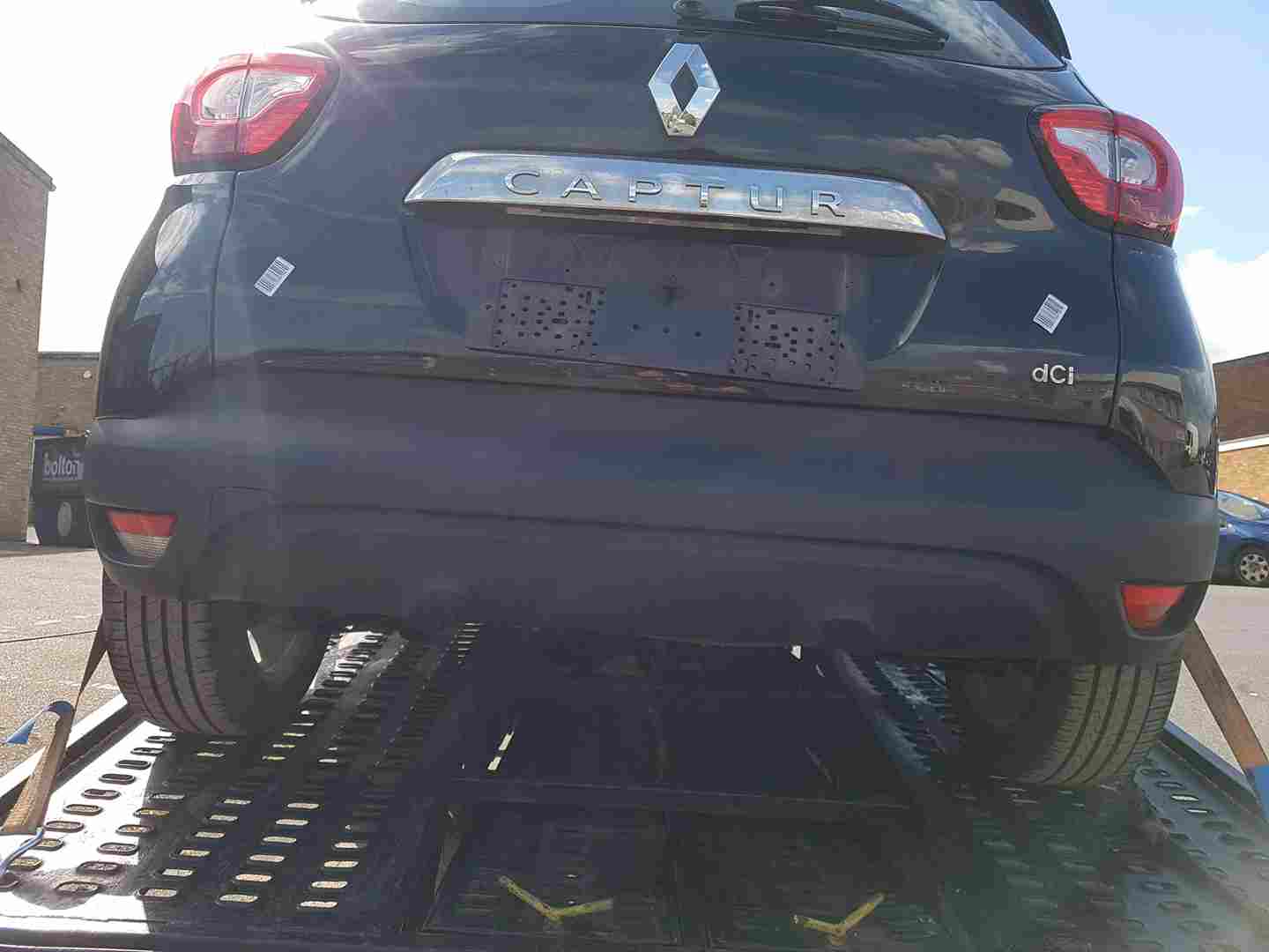 Thumb 2 Renault Captur 2013-2019 Rear Bumper Black Tegne