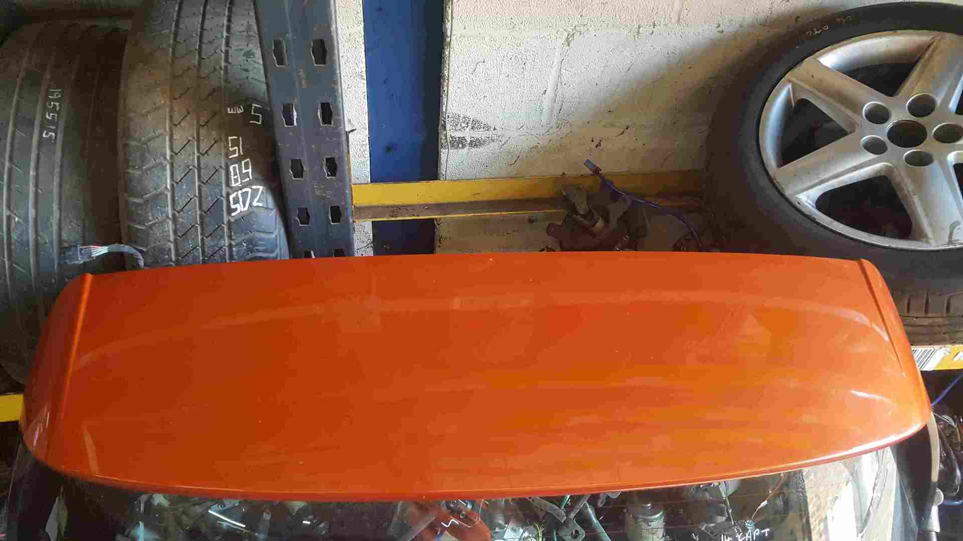 Thumb 3 Renault Captur 2013-2019 Rear Tailgate Boot Black BIXNU ENZ Orange