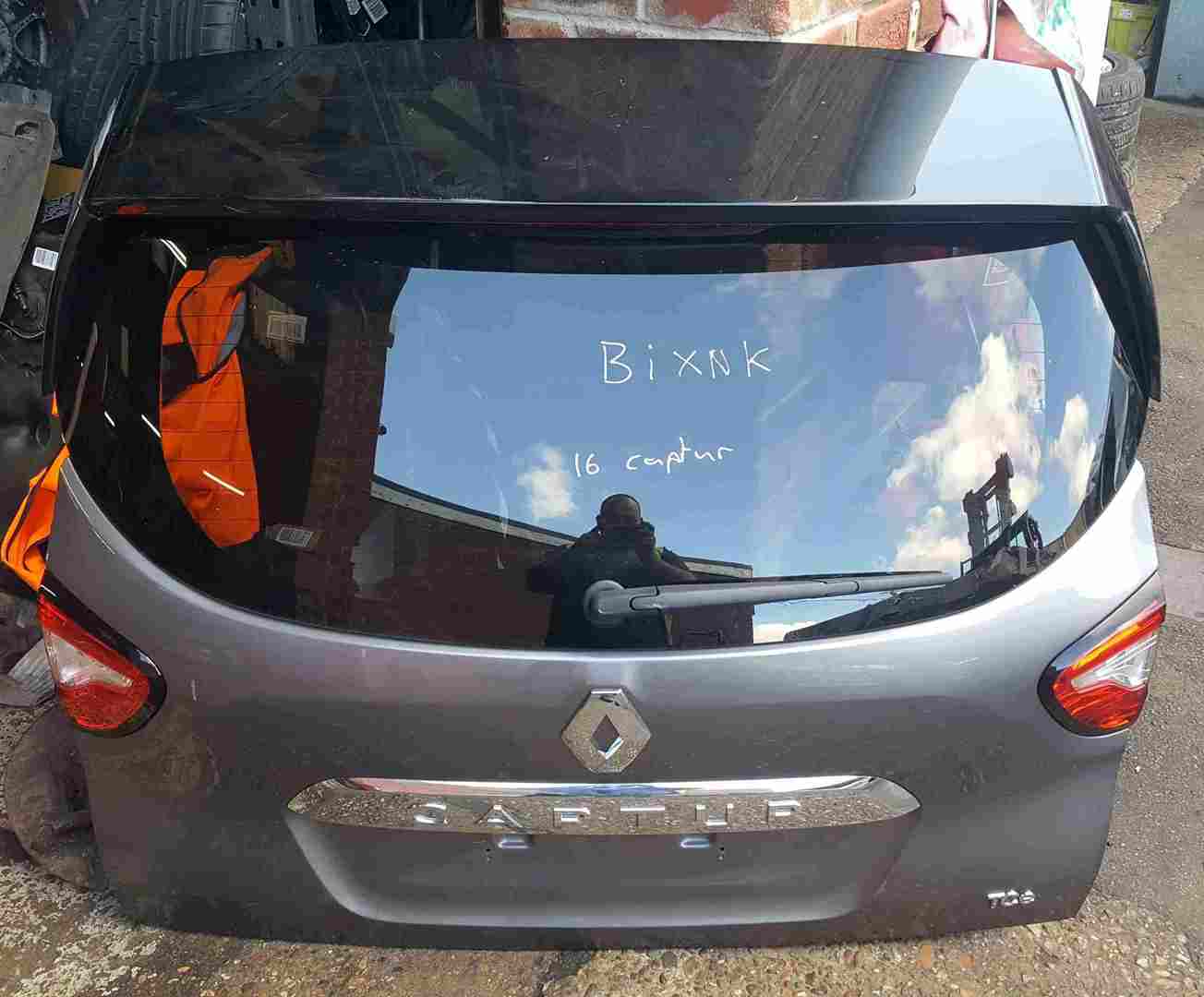 Renault Captur 2013-2019 Rear Tailgate Boot Grey BIXNK