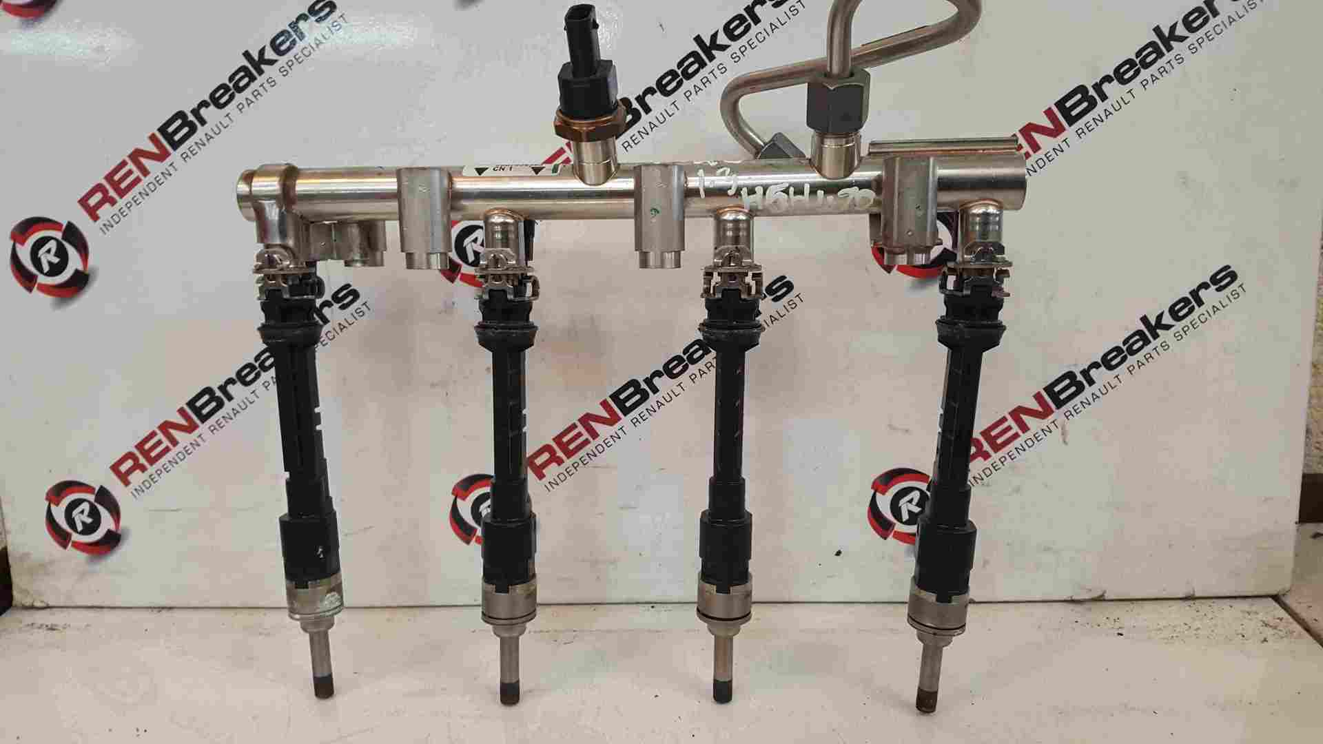 Thumb 4 Renault Captur 2019-2021 1.3 TCE Fuel Injectors X4 + Rail 175220286R