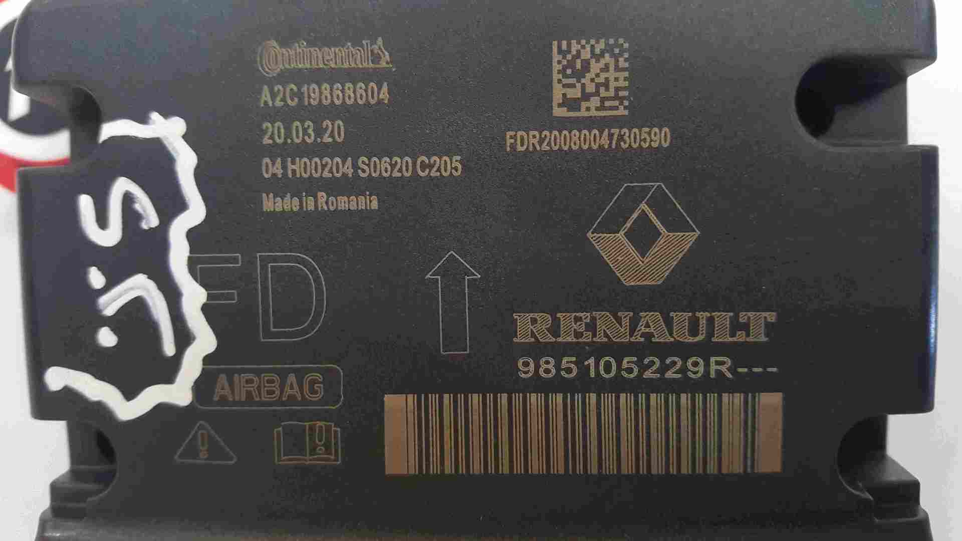 Thumb 3 Renault Captur 2019-2021 Airbag Module Computer Spares 985105229R