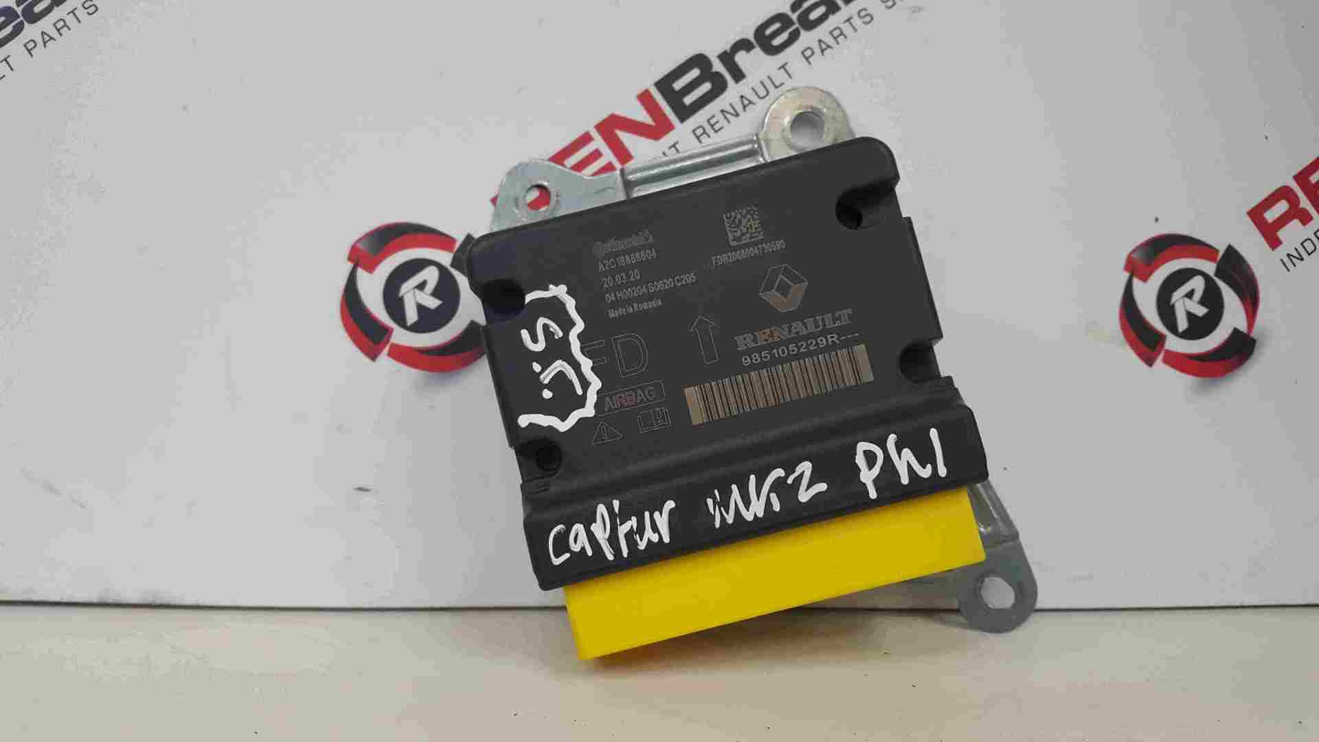 Thumb 4 Renault Captur 2019-2021 Airbag Module Computer Spares 985105229R