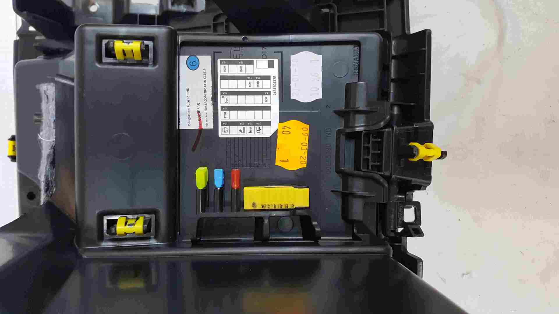 Thumb 4 Renault Captur 2019-2021 Dashboard Glove Box Compartment Storage 685004396R