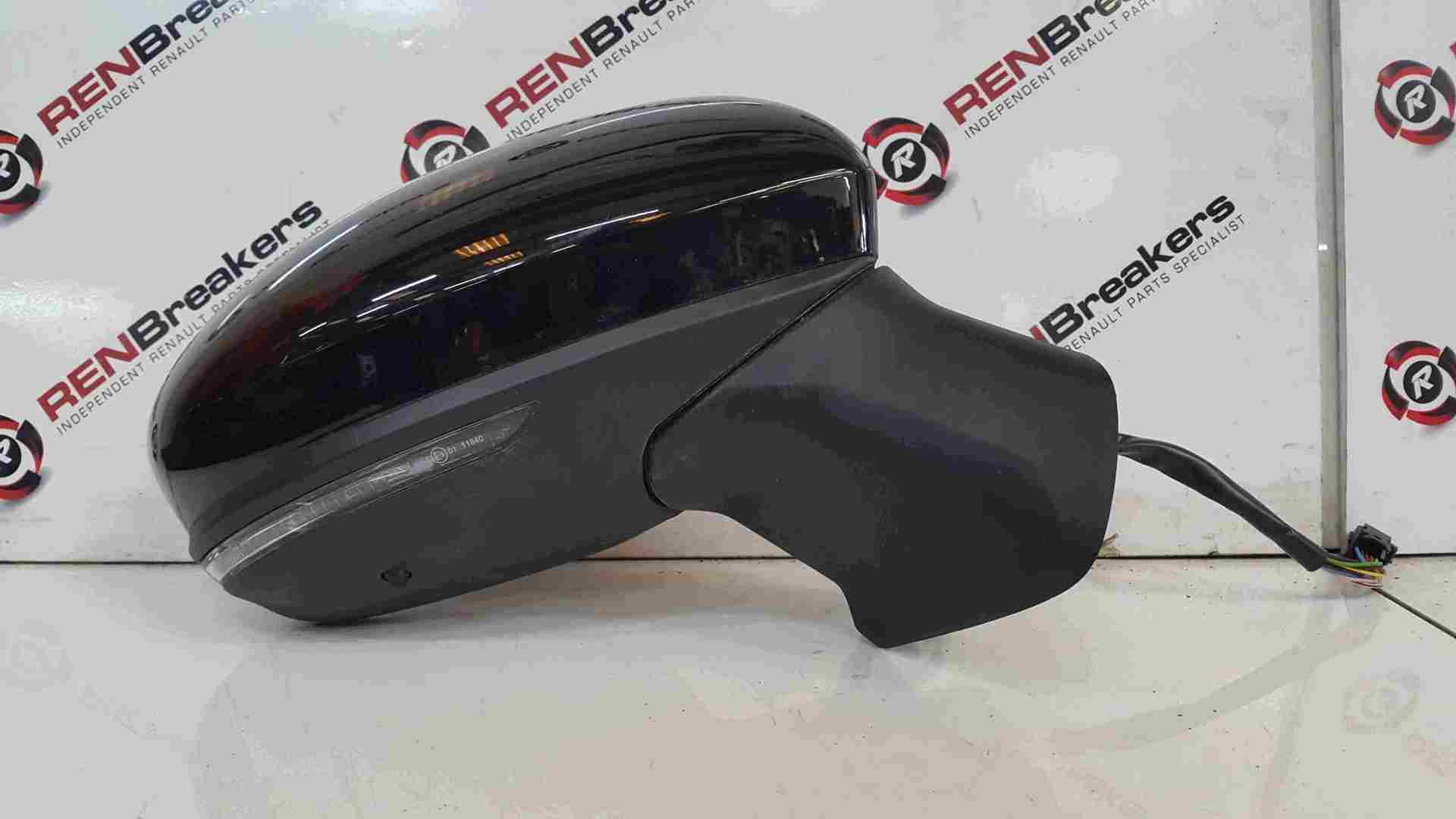 Thumb 2 Renault Captur 2019-2021 Drivers OS Wing Mirror Black Folding