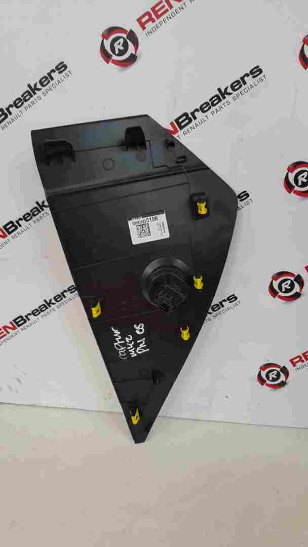 Thumb 3 Renault Captur 2019-2021 Drivers OSF Front Dashboard Side Trim Plastic