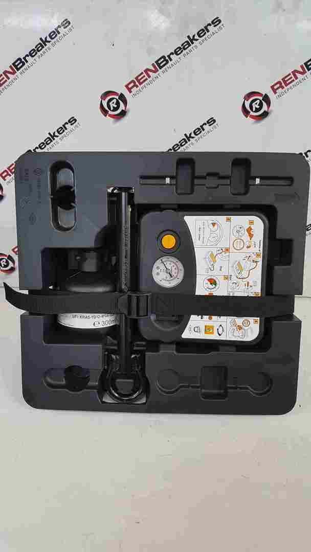Thumb 2 Renault Captur 2019-2021 Foam Inflator Repair Kit Towing Eye