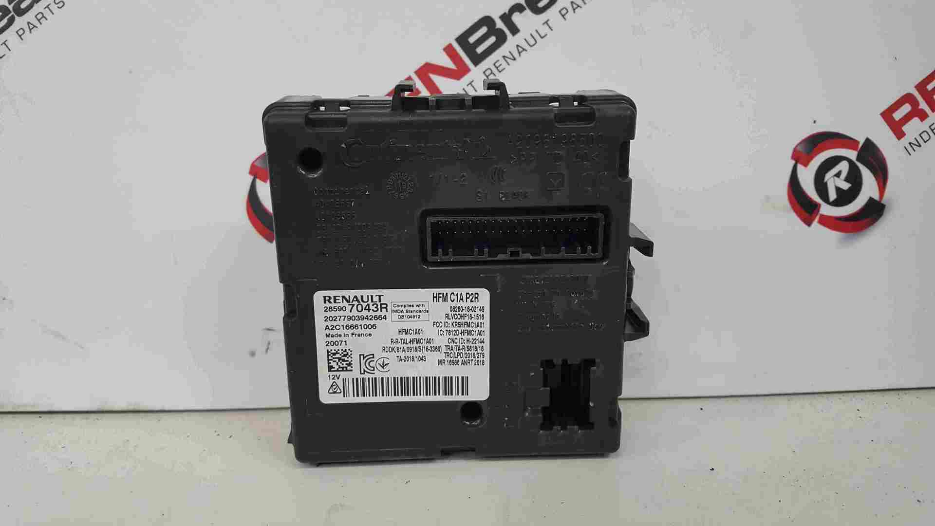 Renault Captur 2019-2021 Fuse Box Control Module 285907043R