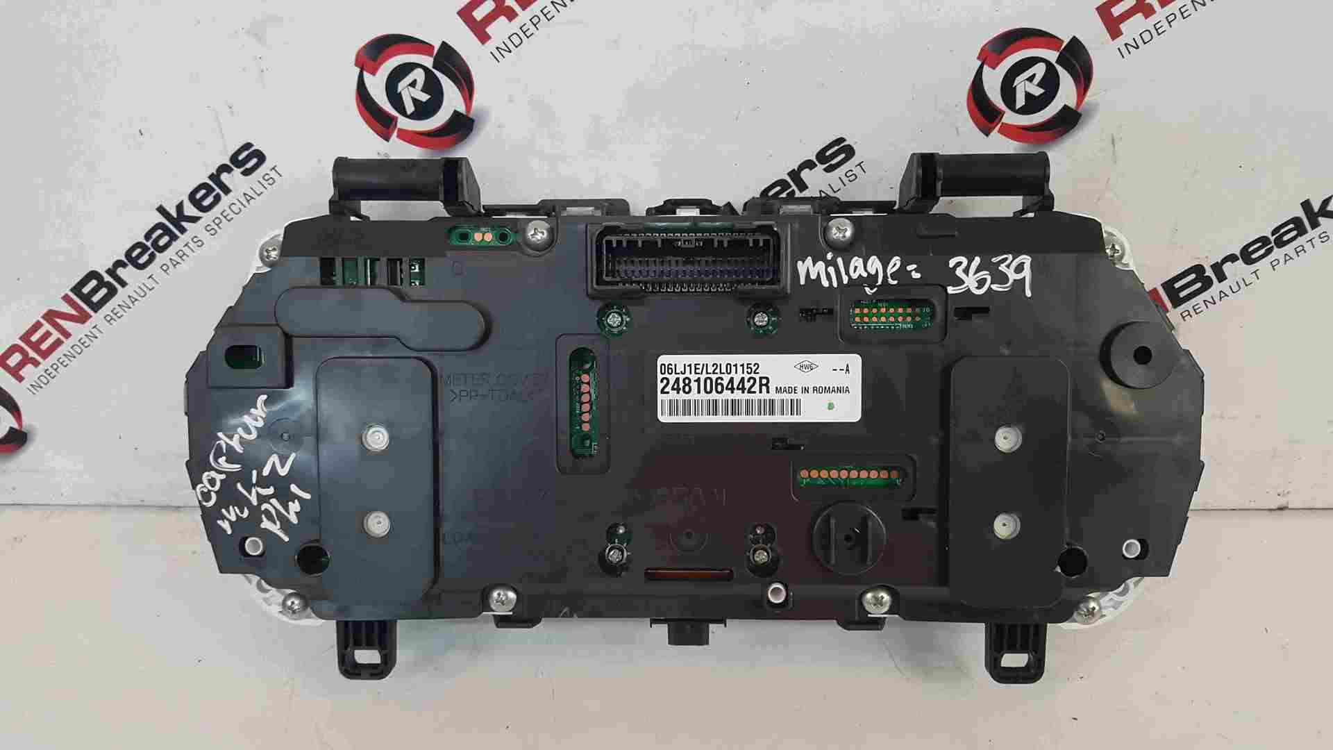 Thumb 2 Renault Captur 2019-2021 Instrument Panel Dials Clocks 248106442R