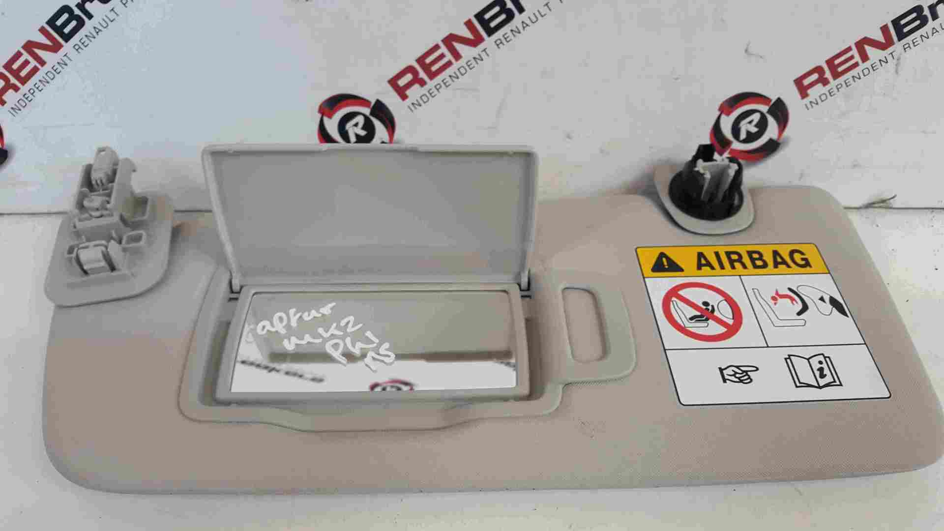 Thumb 3 Renault Captur 2019-2021 Passenger NS Sun Visor