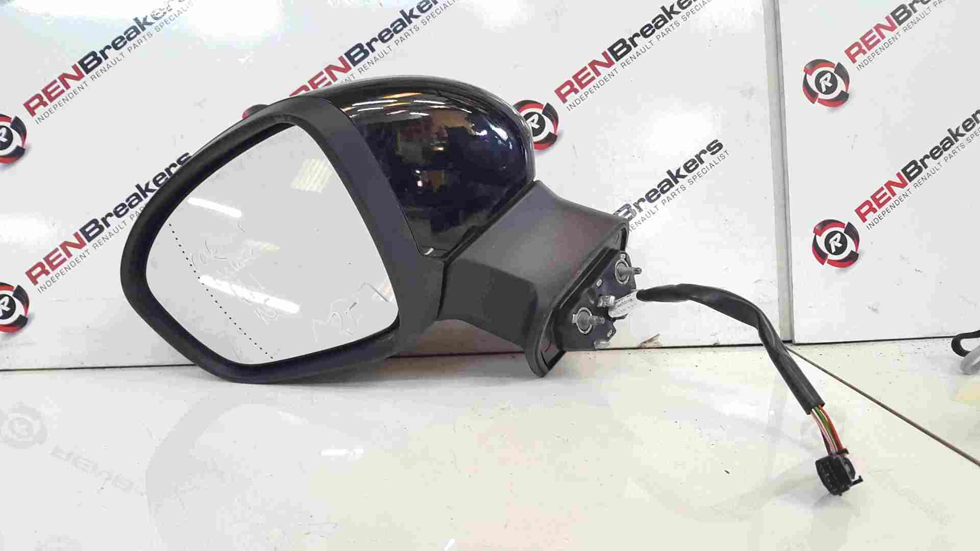 Thumb 2 Renault Captur 2019-2021 Passenger NS Wing Mirror Black Folding