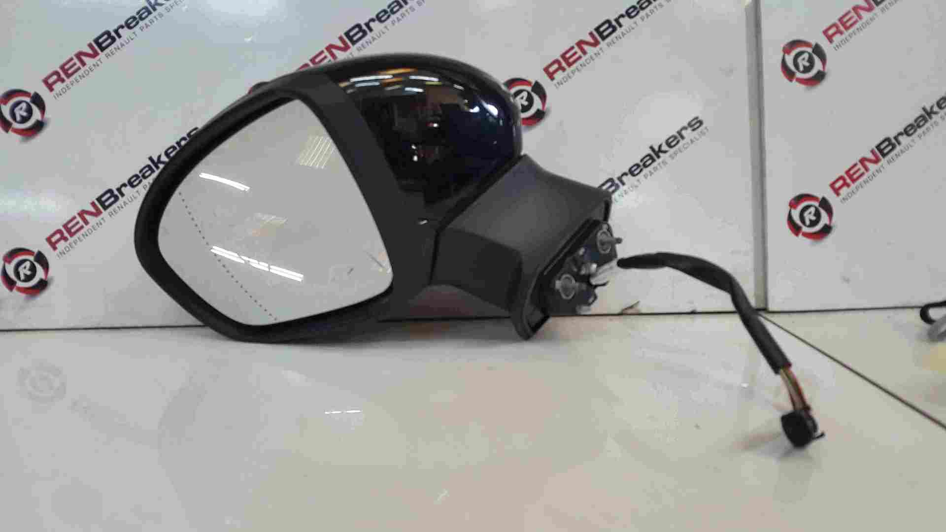 Thumb 3 Renault Captur 2019-2021 Passenger NS Wing Mirror Black Folding