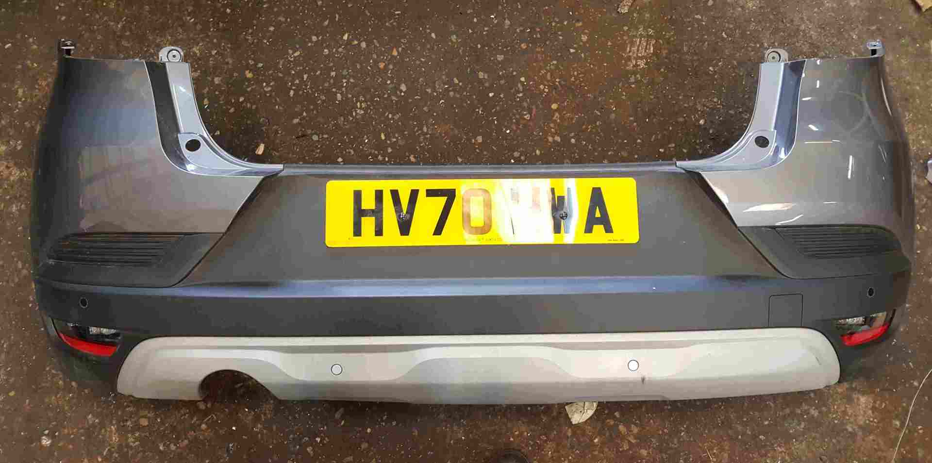 Renault Captur 2019-2021 Rear Bumper Grey BIXNK Parking Sensors