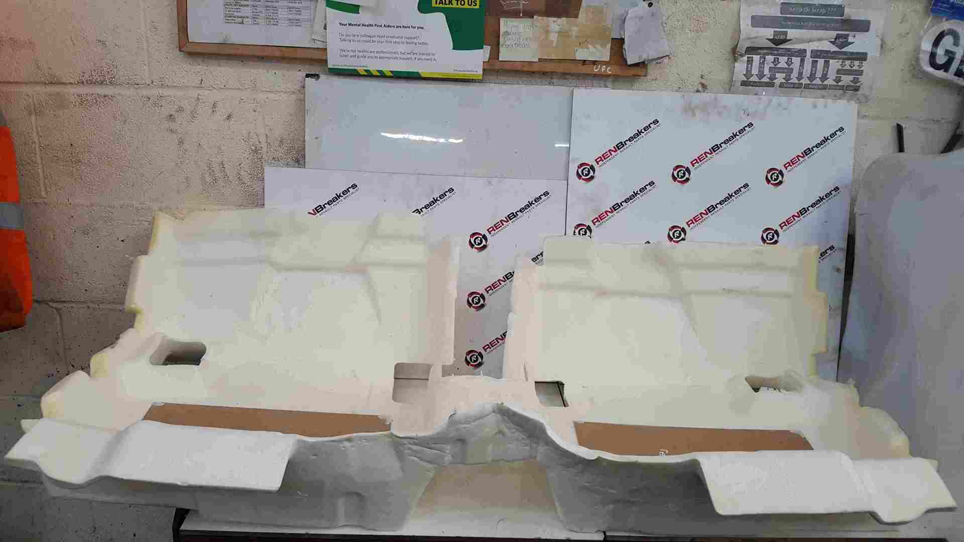 Thumb 2 Renault Captur 2019-2021 Rear Foam Carpet Underlay
