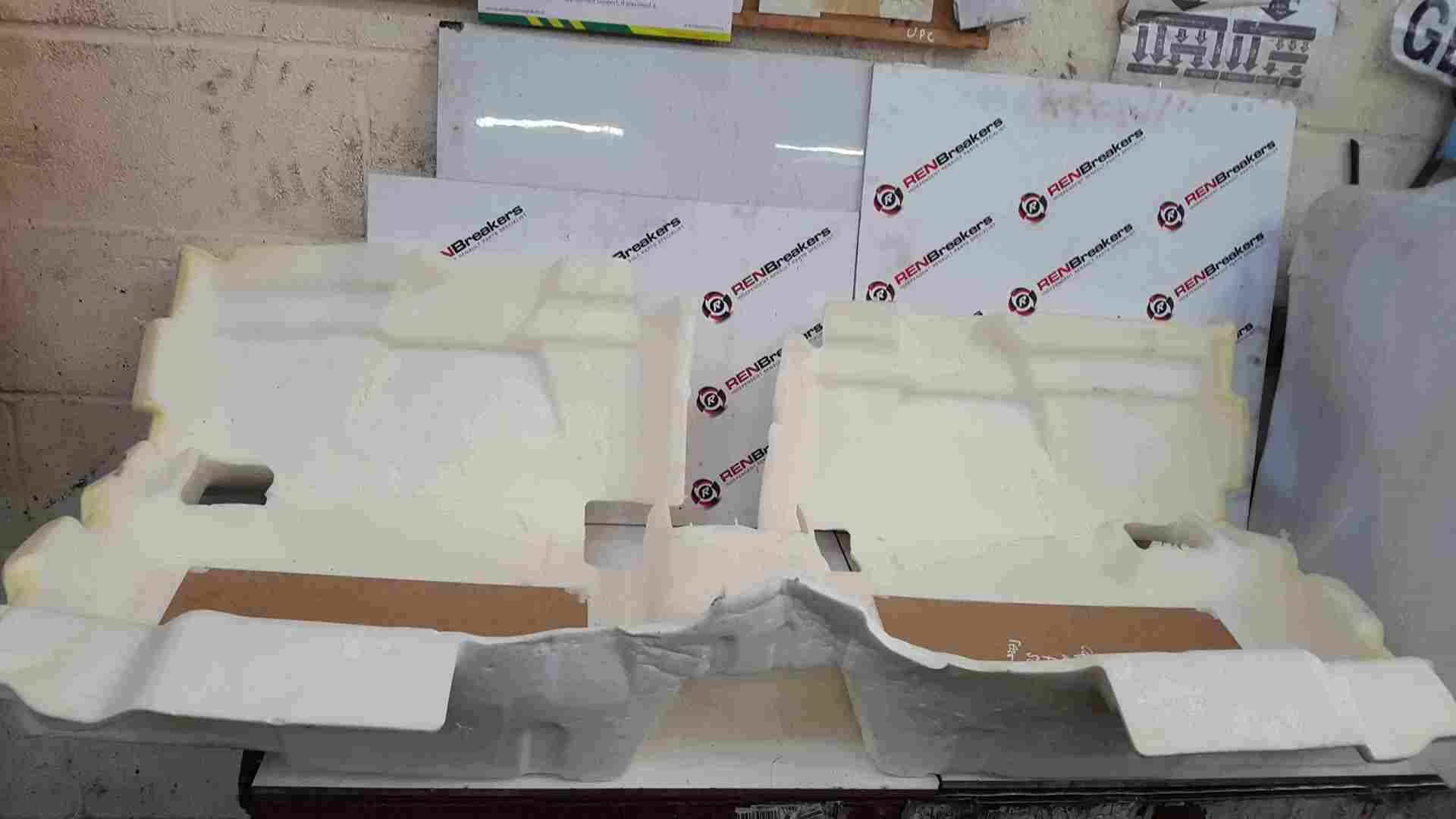 Renault Captur 2019-2021 Rear Foam Carpet Underlay