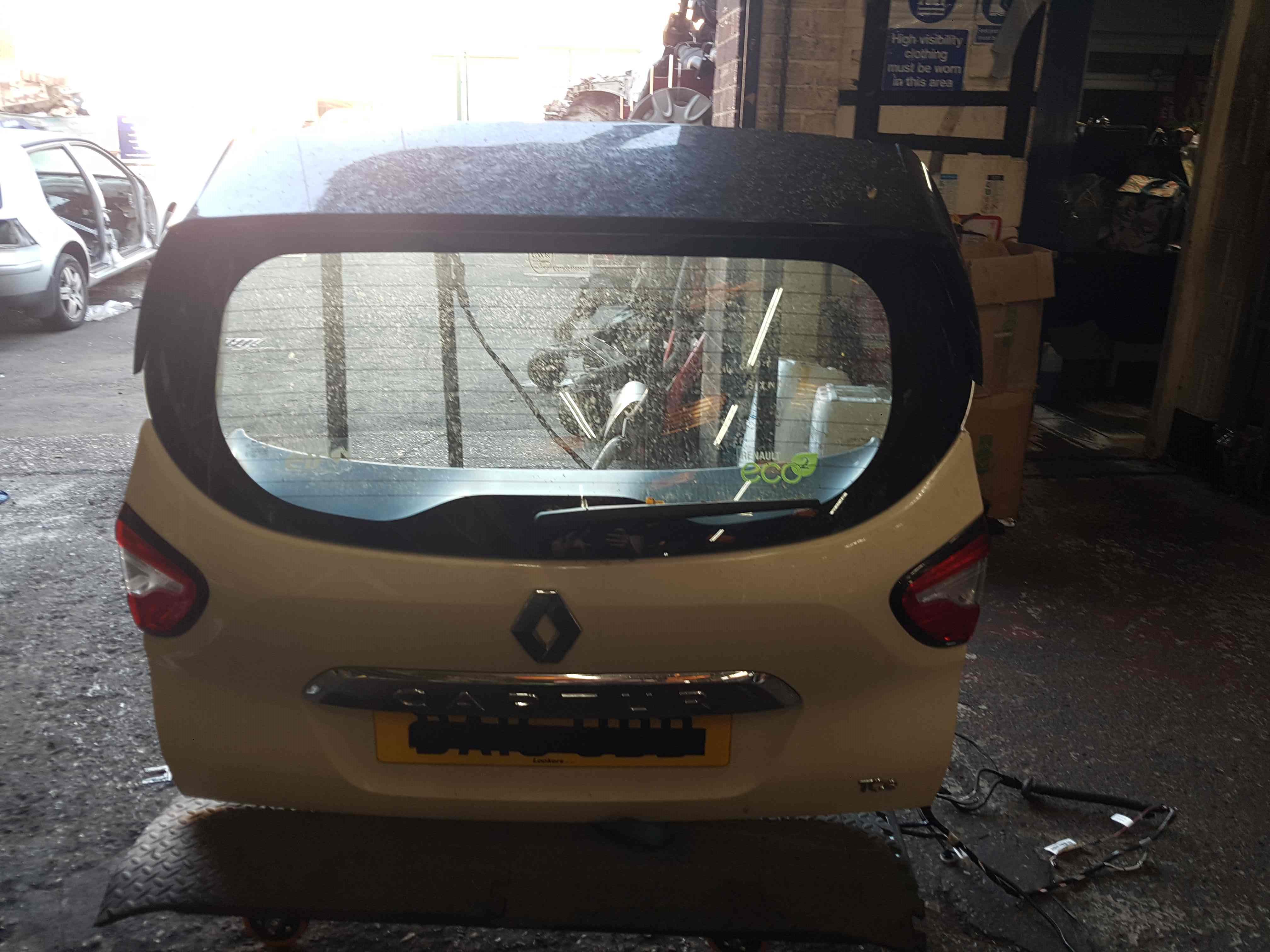 Thumb 2 Renault Captur MK1 2013-2019 Boot LID Tailgate Beige Bixnd Ivory D16