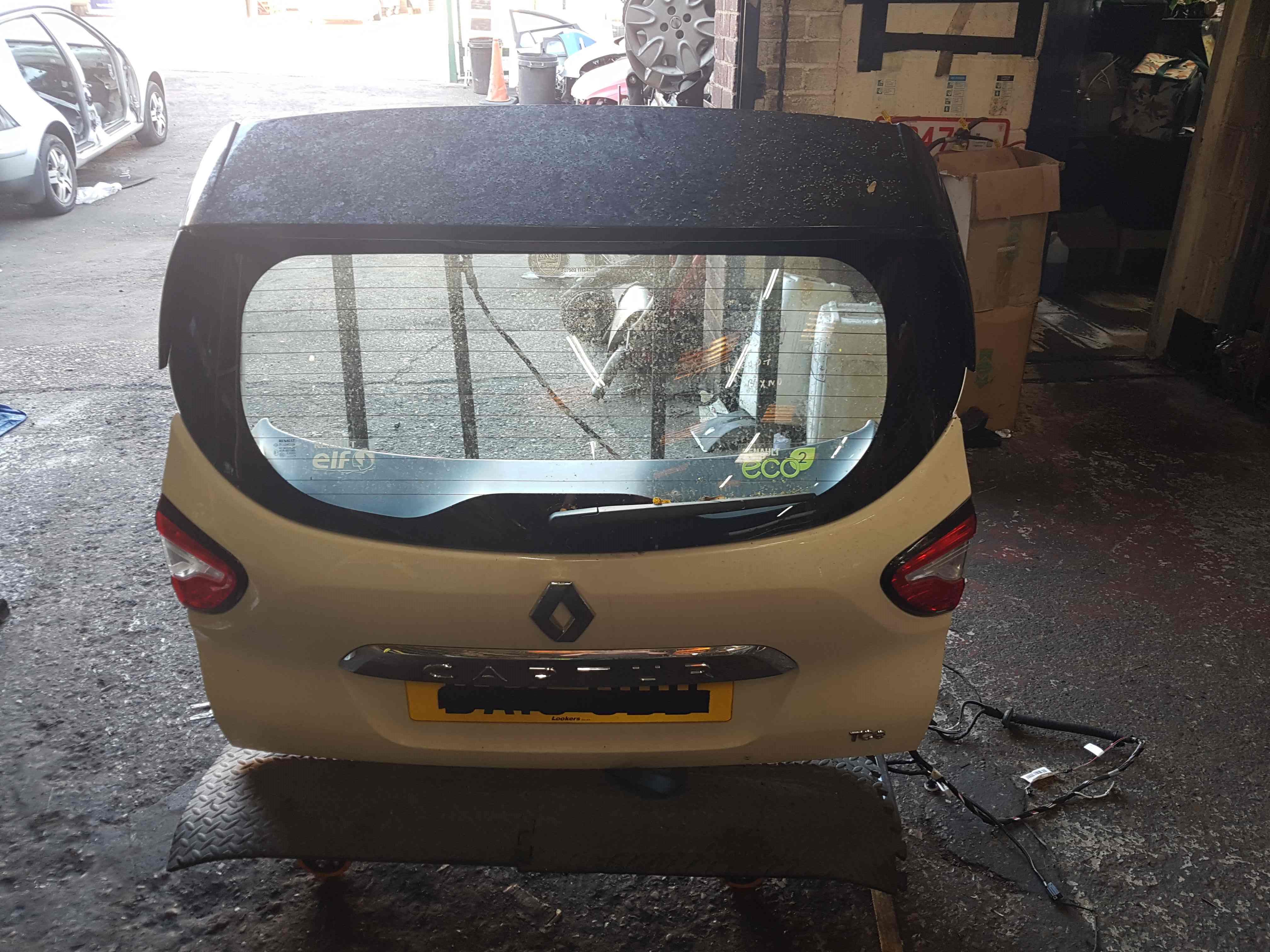Thumb 3 Renault Captur MK1 2013-2019 Boot LID Tailgate Beige Bixnd Ivory D16
