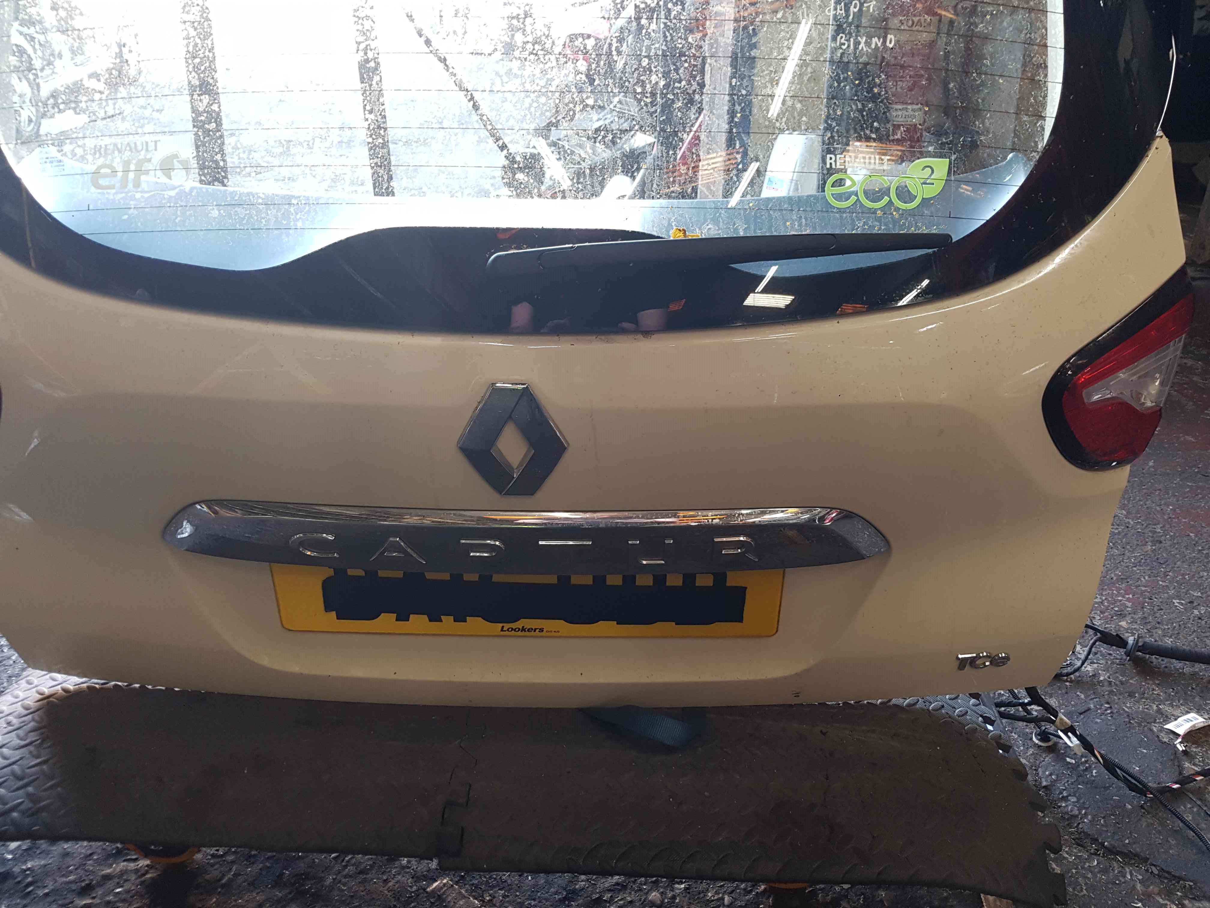 Thumb 5 Renault Captur MK1 2013-2019 Boot LID Tailgate Beige Bixnd Ivory D16