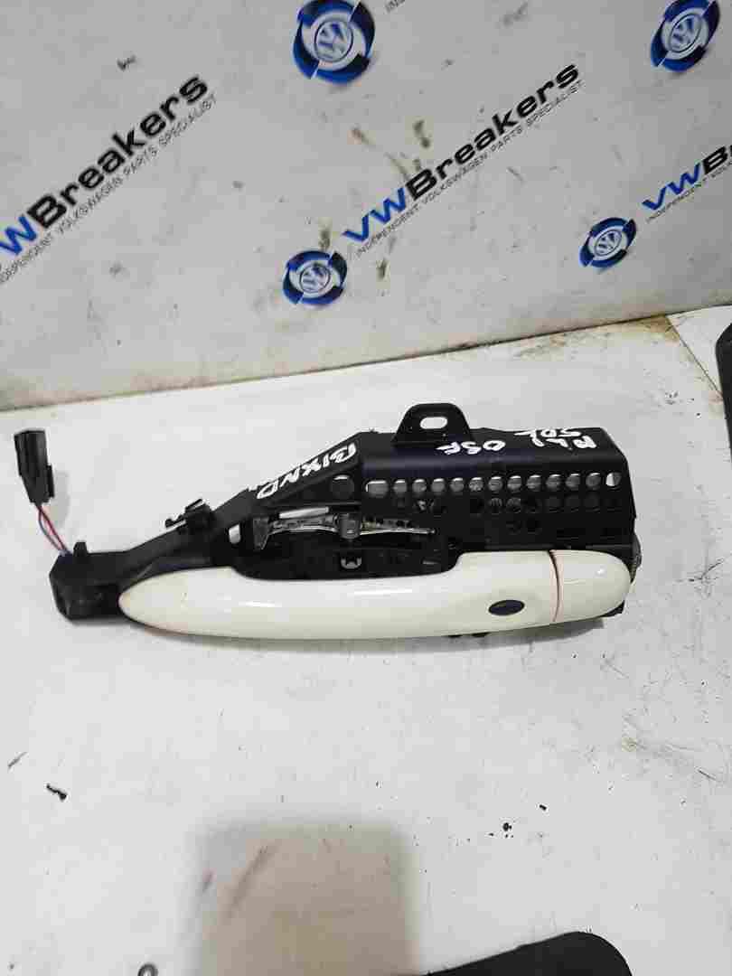 Renault Captur MK1 2013-2019 Driver OSF R Exterior Door Handle Bixnd Ivory 