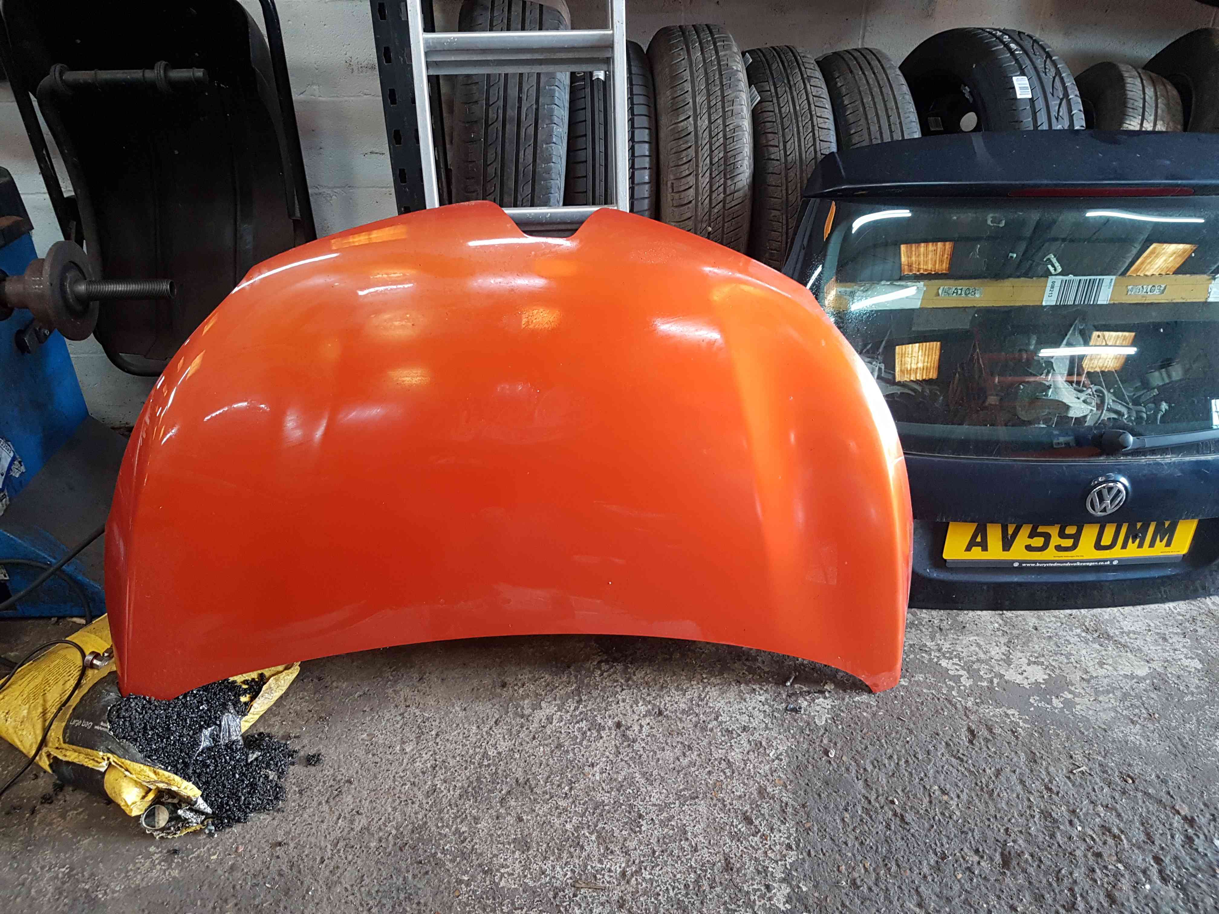 Thumb 2 Renault Captur MK1 2013-2019 Front Bonnet Orange Teenz