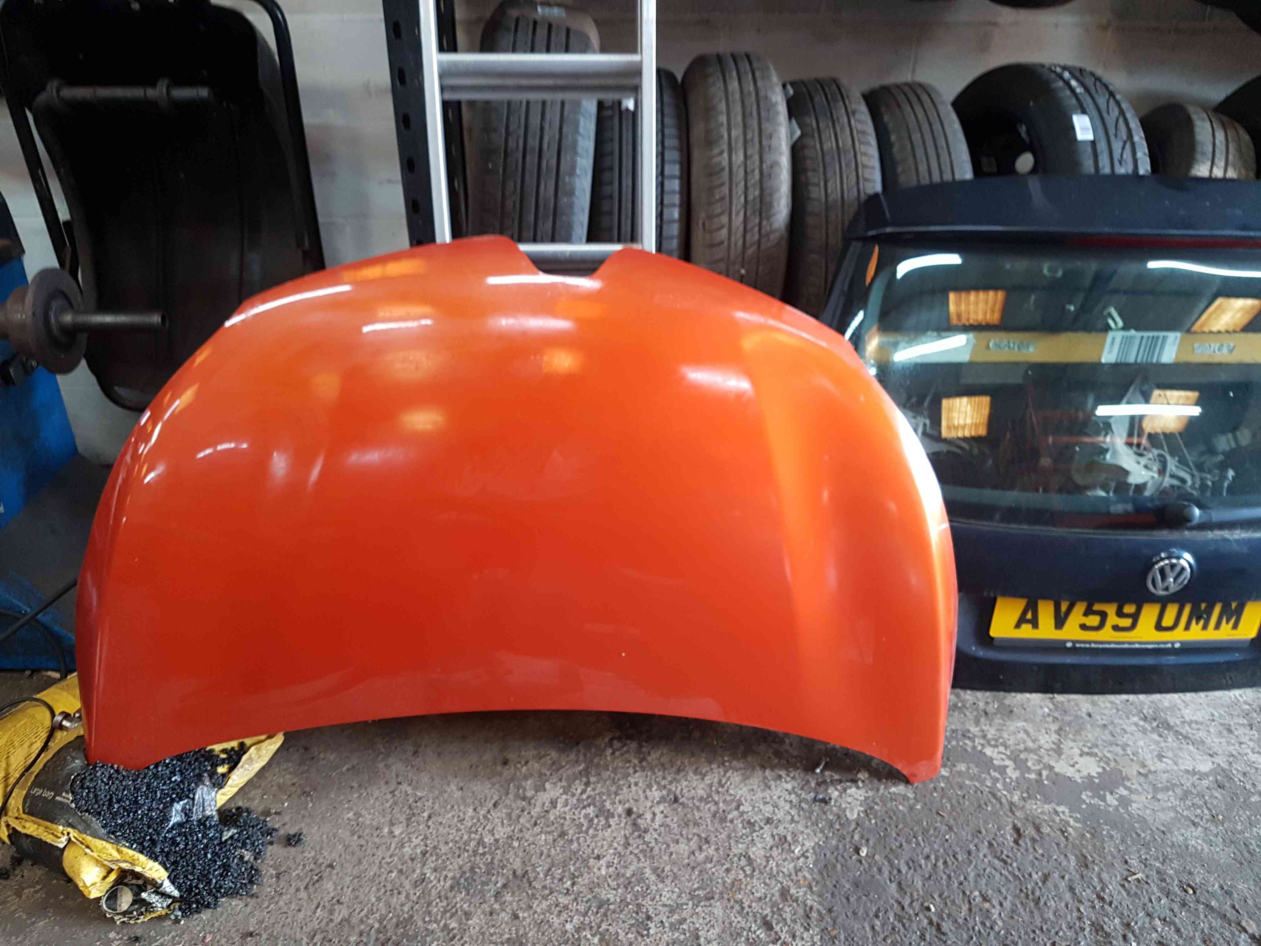 Thumb 3 Renault Captur MK1 2013-2019 Front Bonnet Orange Teenz