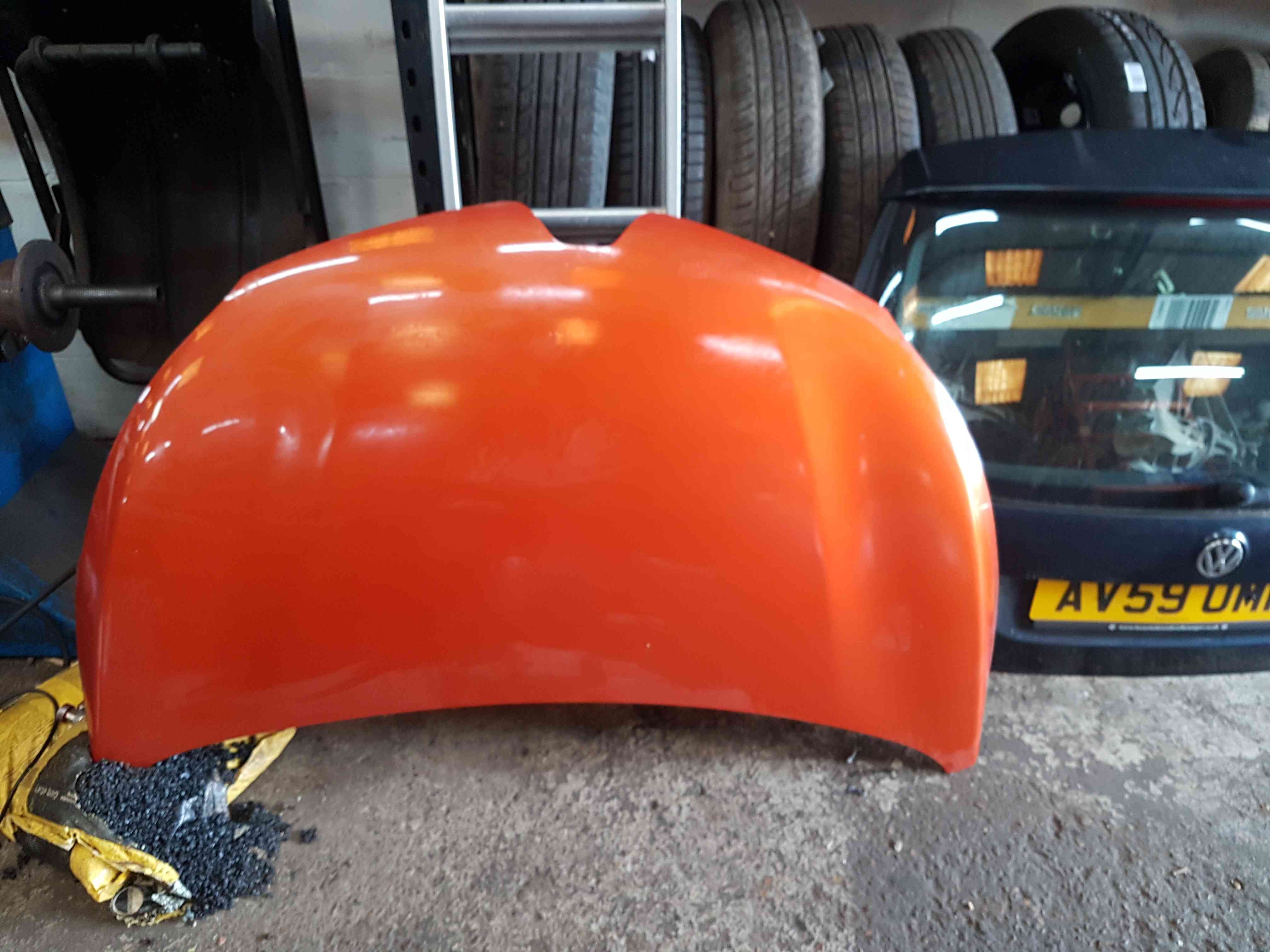 Thumb 4 Renault Captur MK1 2013-2019 Front Bonnet Orange Teenz