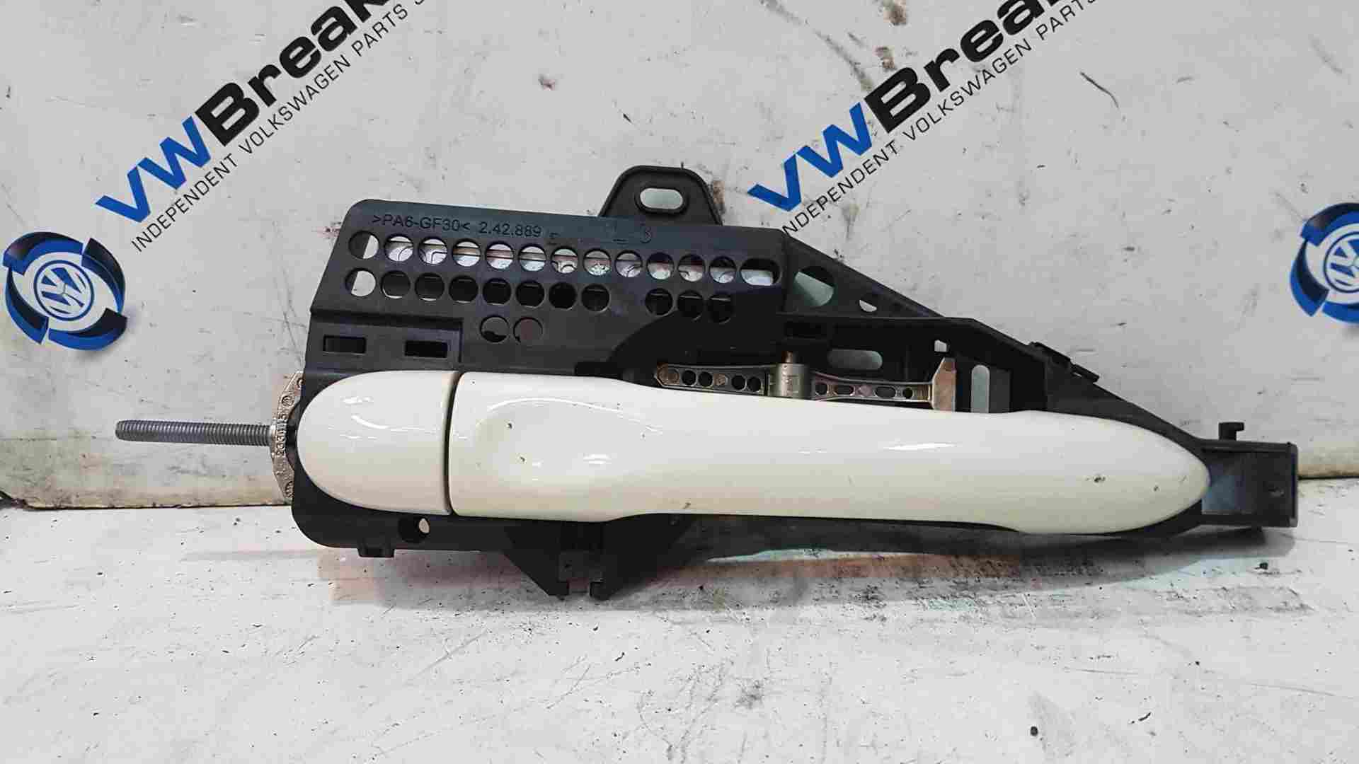 Thumb 2 Renault Captur MK1 2013-2019 Passenger NSR Rear Exterior Door Handle Bixnd Ivory