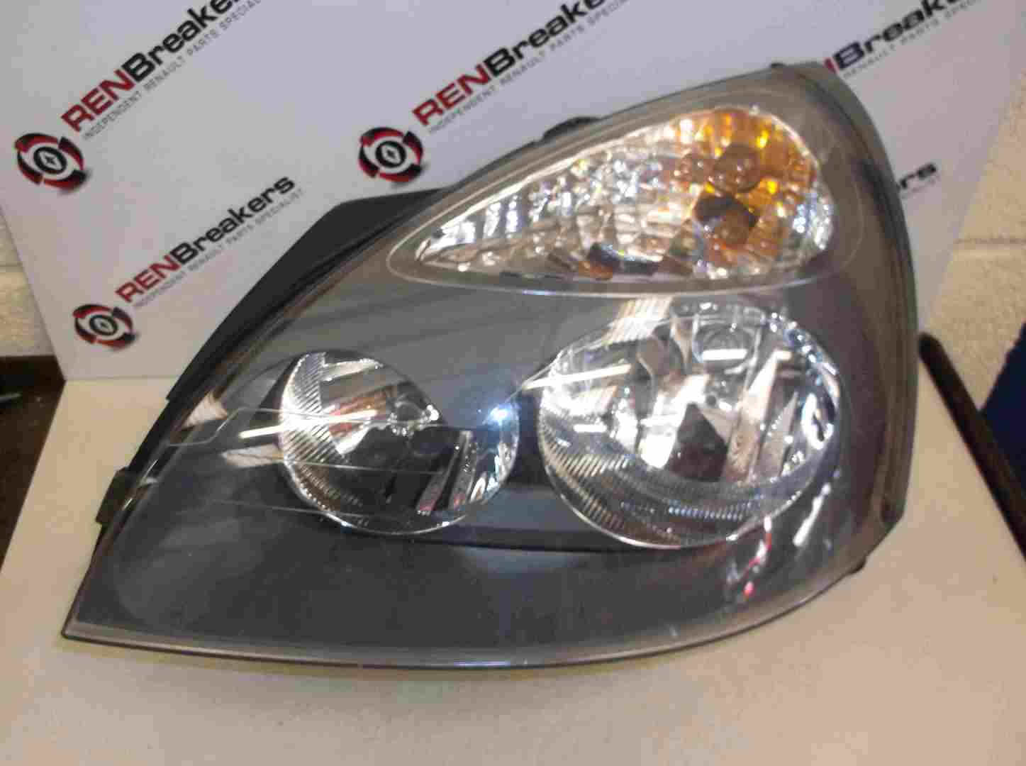 Renault Clio 2001-2006 Passenger NSF Front Headlight Head Lamp