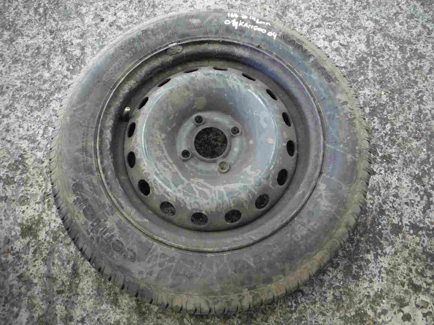 Renault Clio 2001-2006 Spare Steel Wheel  Tyre 165 60 14 6mm
