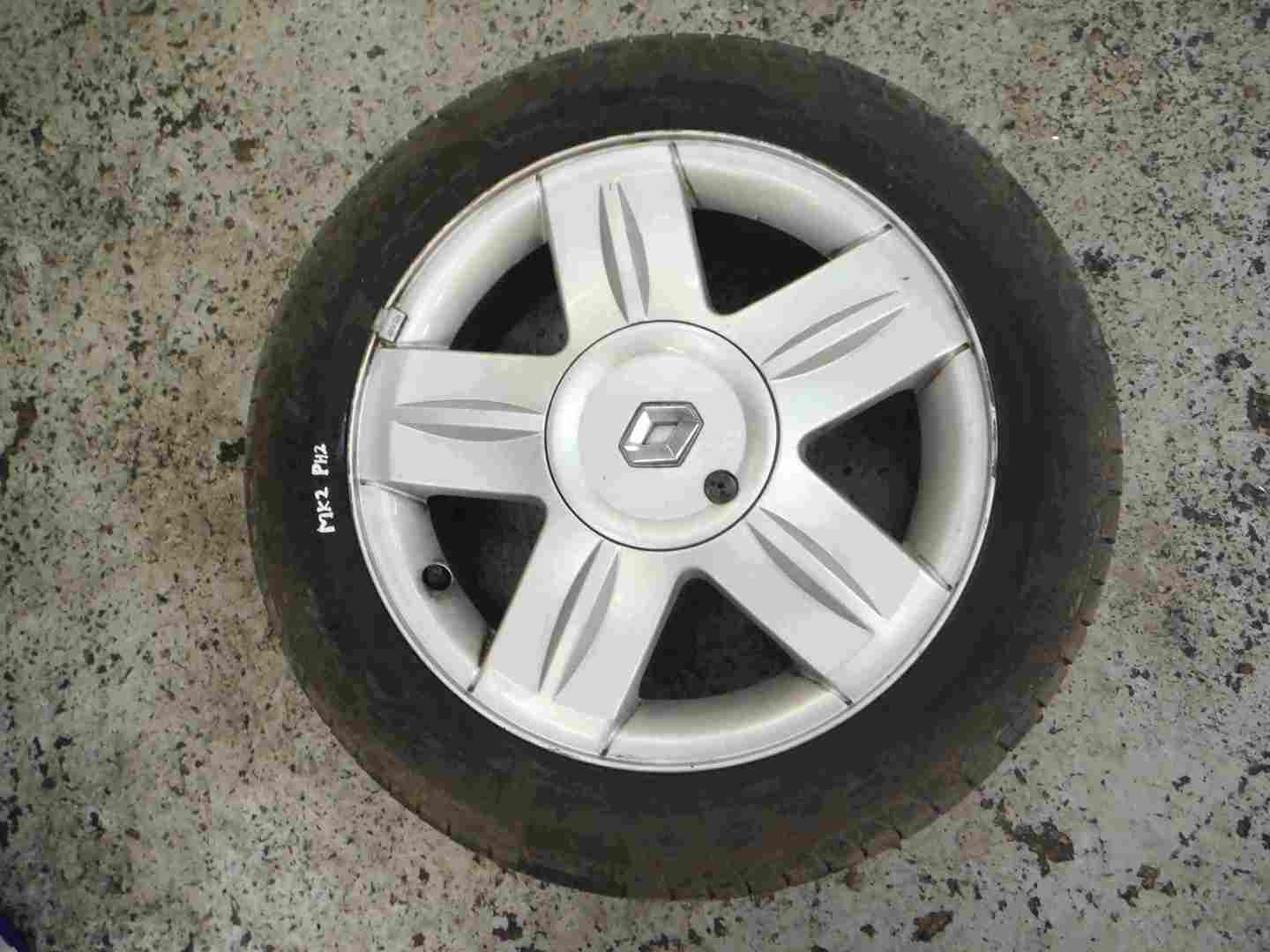 Renault Clio MK2 2001-2006 Alium Alloy Wheel Standard 15 inch + 185 55 15 7mm