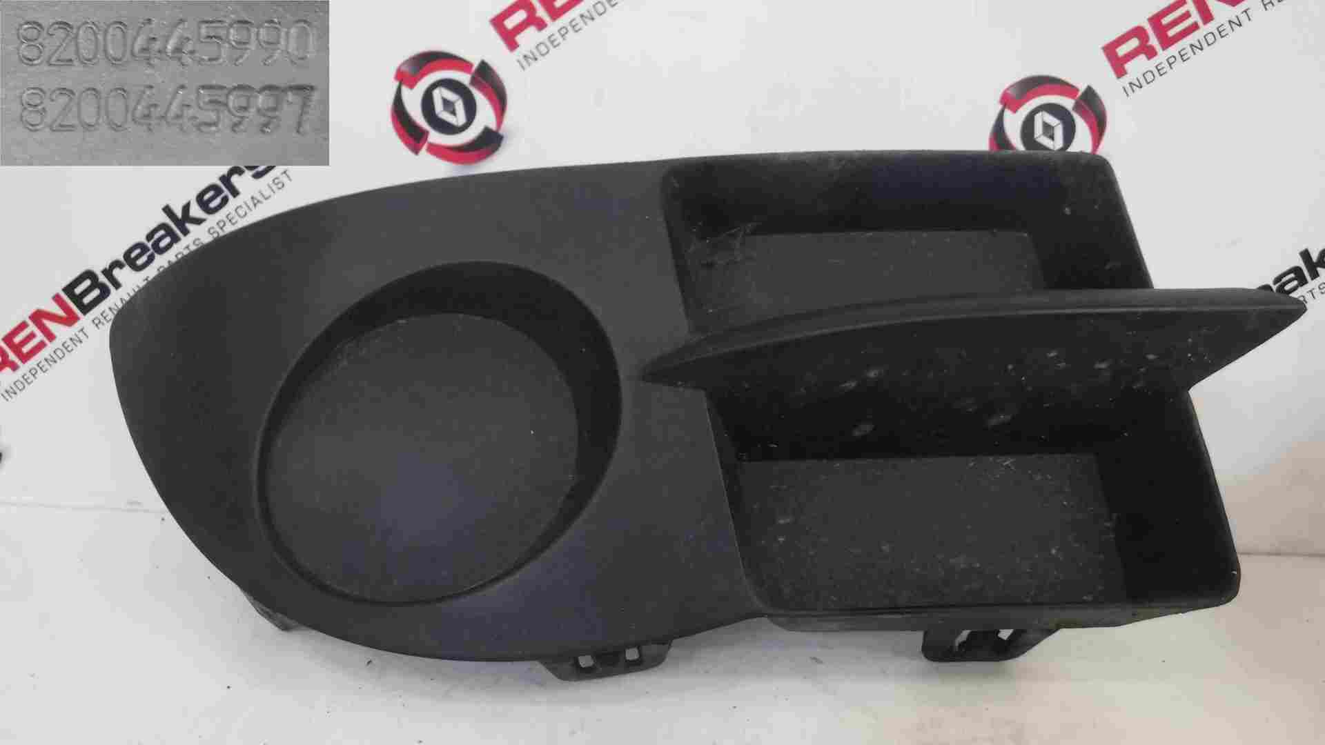 Renault Clio Campus 2001-2010 Drivers OSF Front Bumper Fog Light Cover Trim