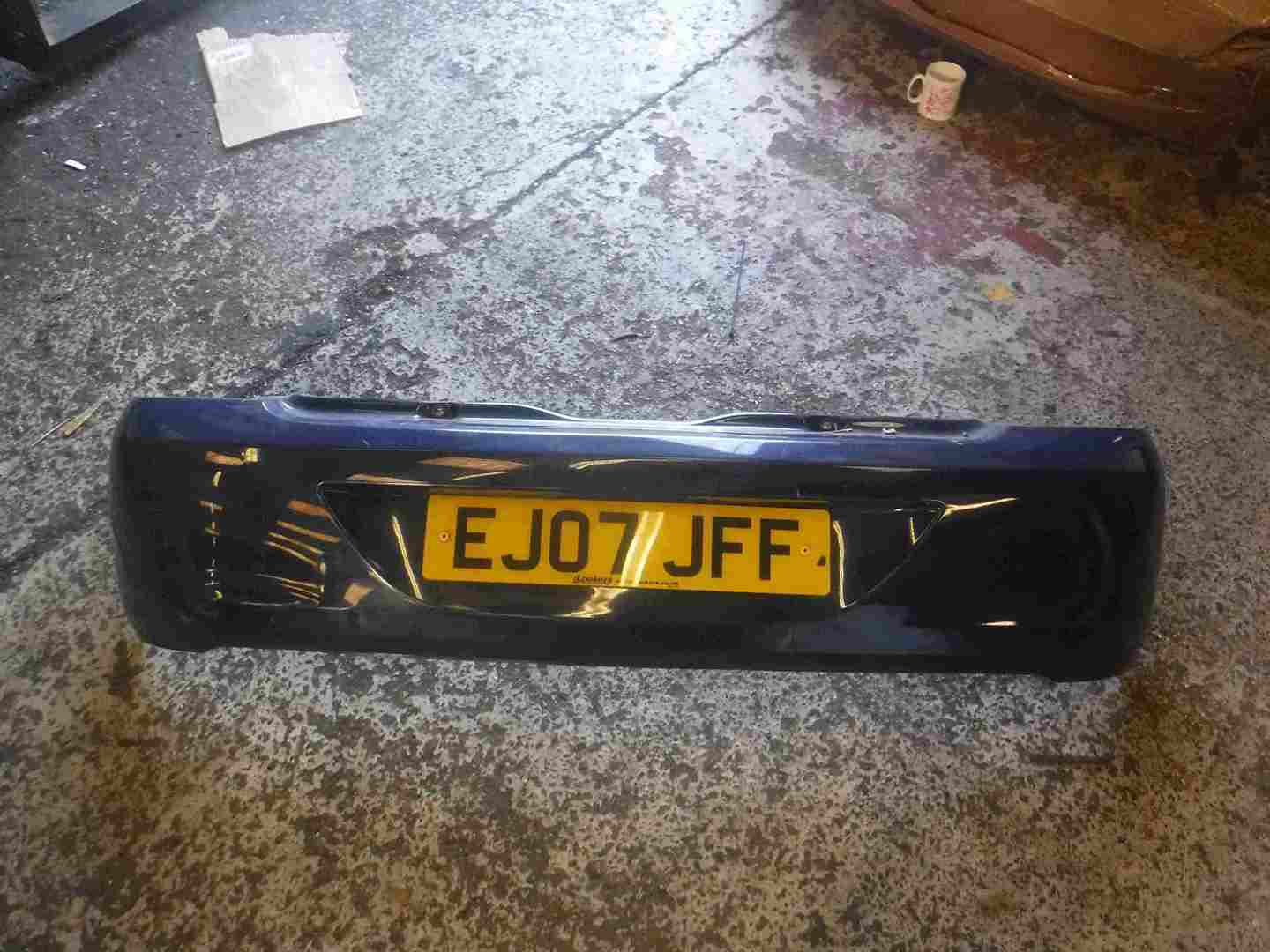Renault Clio Campus 2001-2010 Rear Bumper Blue 460