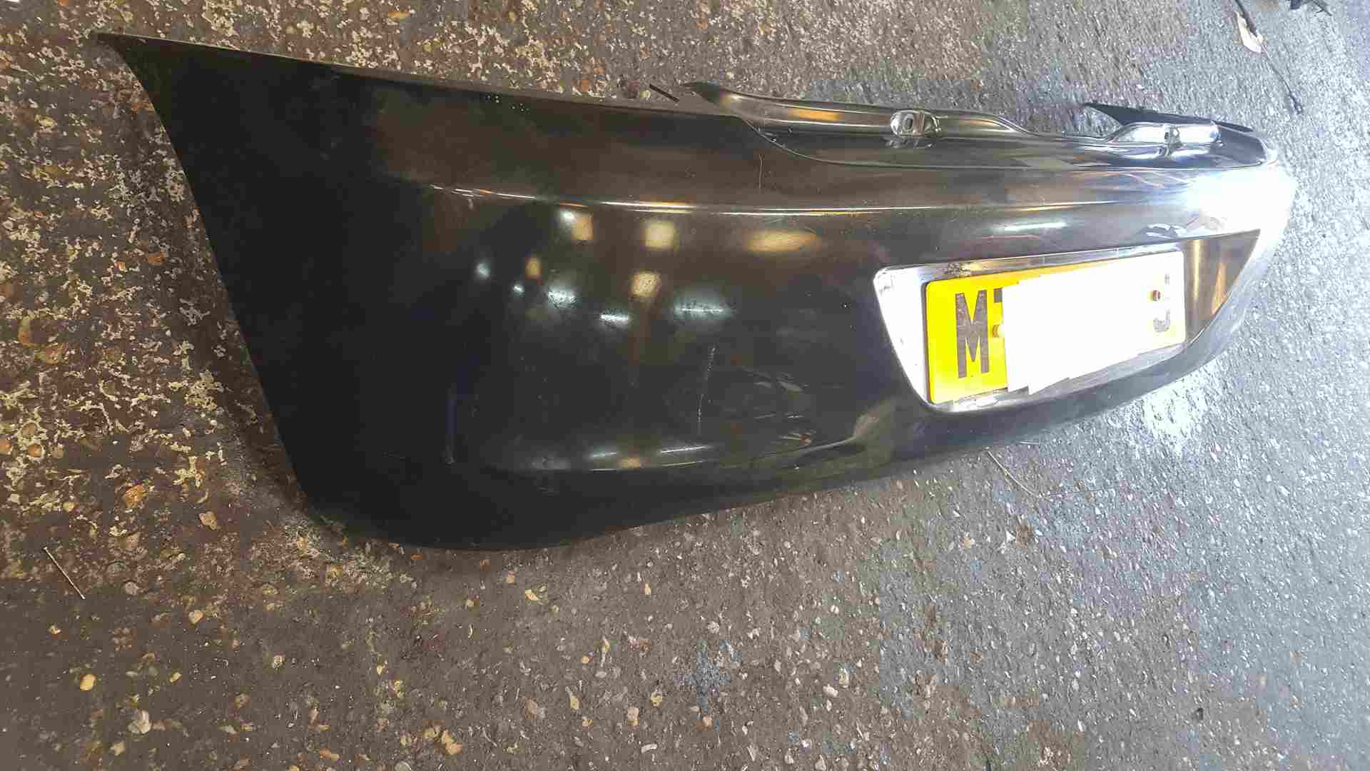 Thumb 2 Renault Clio Campus 2006-2009 Rear Bumper Black 676 Scratched