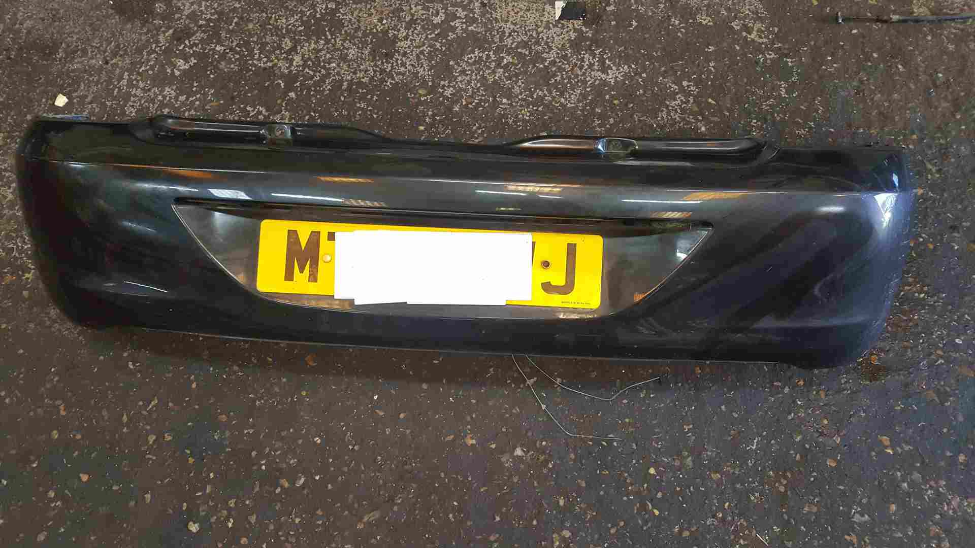 Thumb 5 Renault Clio Campus 2006-2009 Rear Bumper Black 676 Scratched
