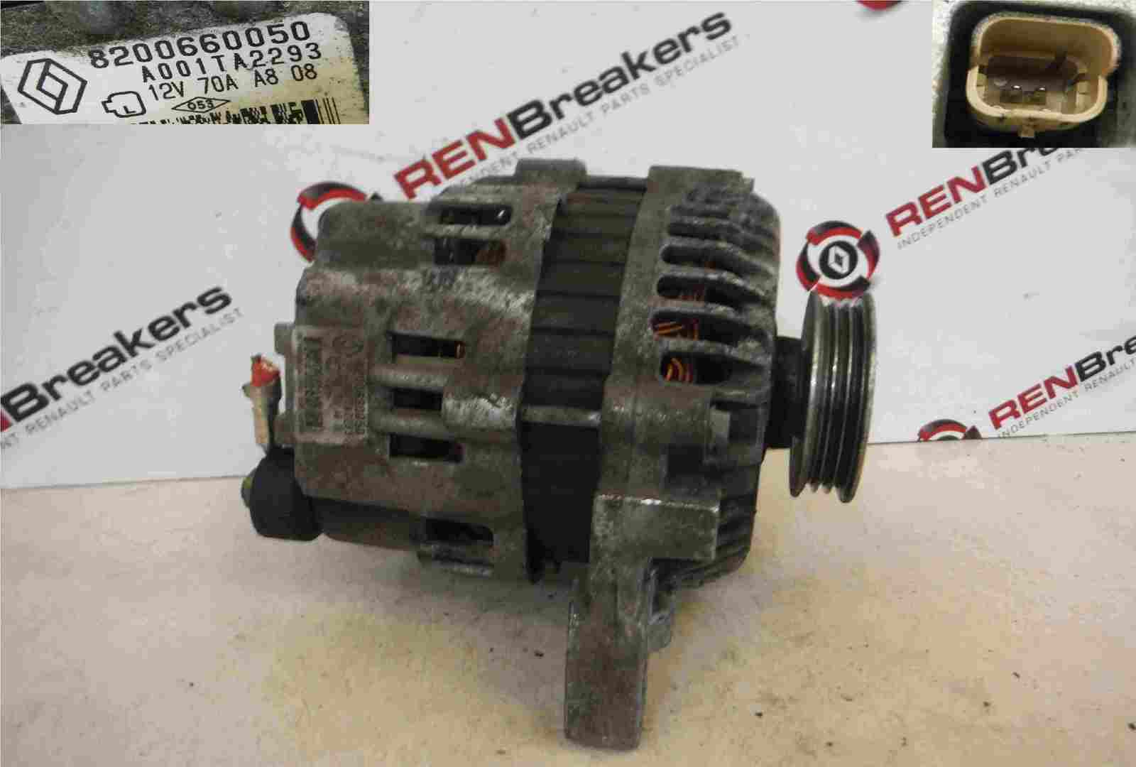 Renault Clio Campus 2006-2010 1.2 8v Alternator 8200660050