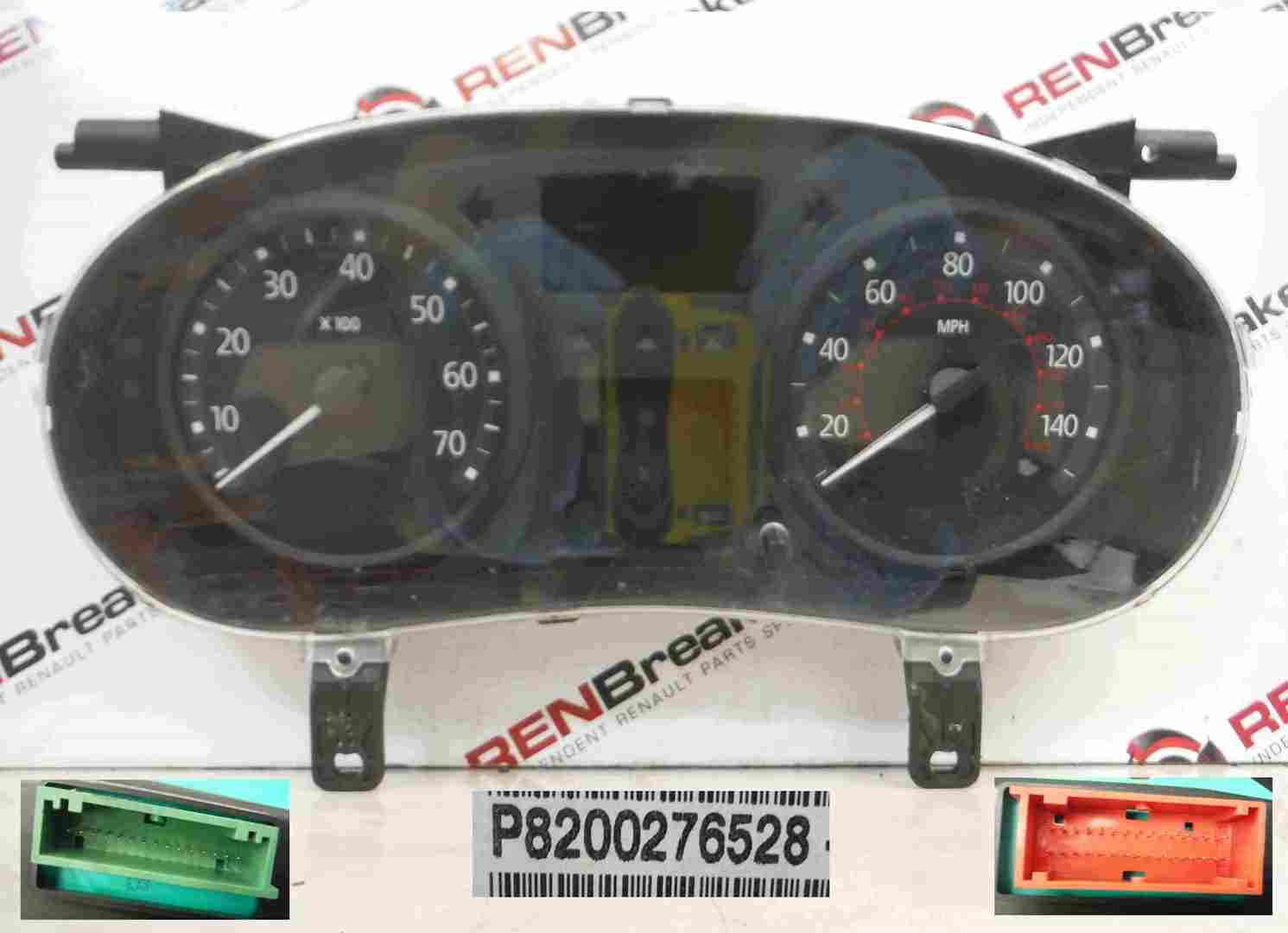Renault Clio Campus 2006-2010 Instrument Panel Dials Gauges Speedo 111K